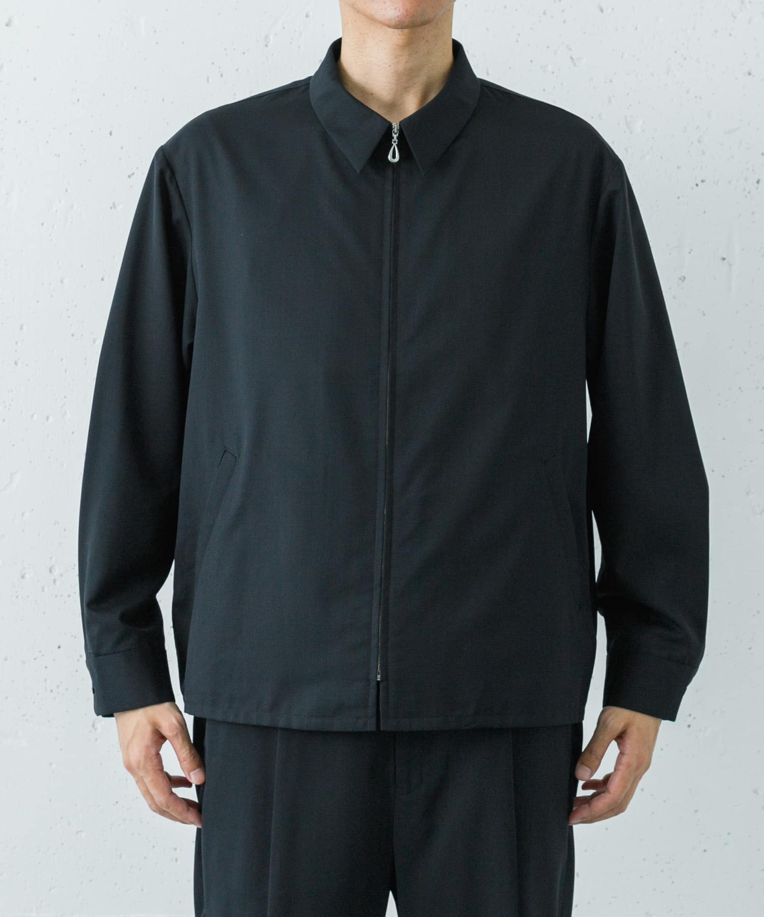 【ネイビー】『洗濯可/防シワ/接触冷感』WASHABLE WOOL SPORTS JACKET 洗濯可/防シワ/接触冷感』WASHABLE WOOL SPORTS JACKET(M NAVY