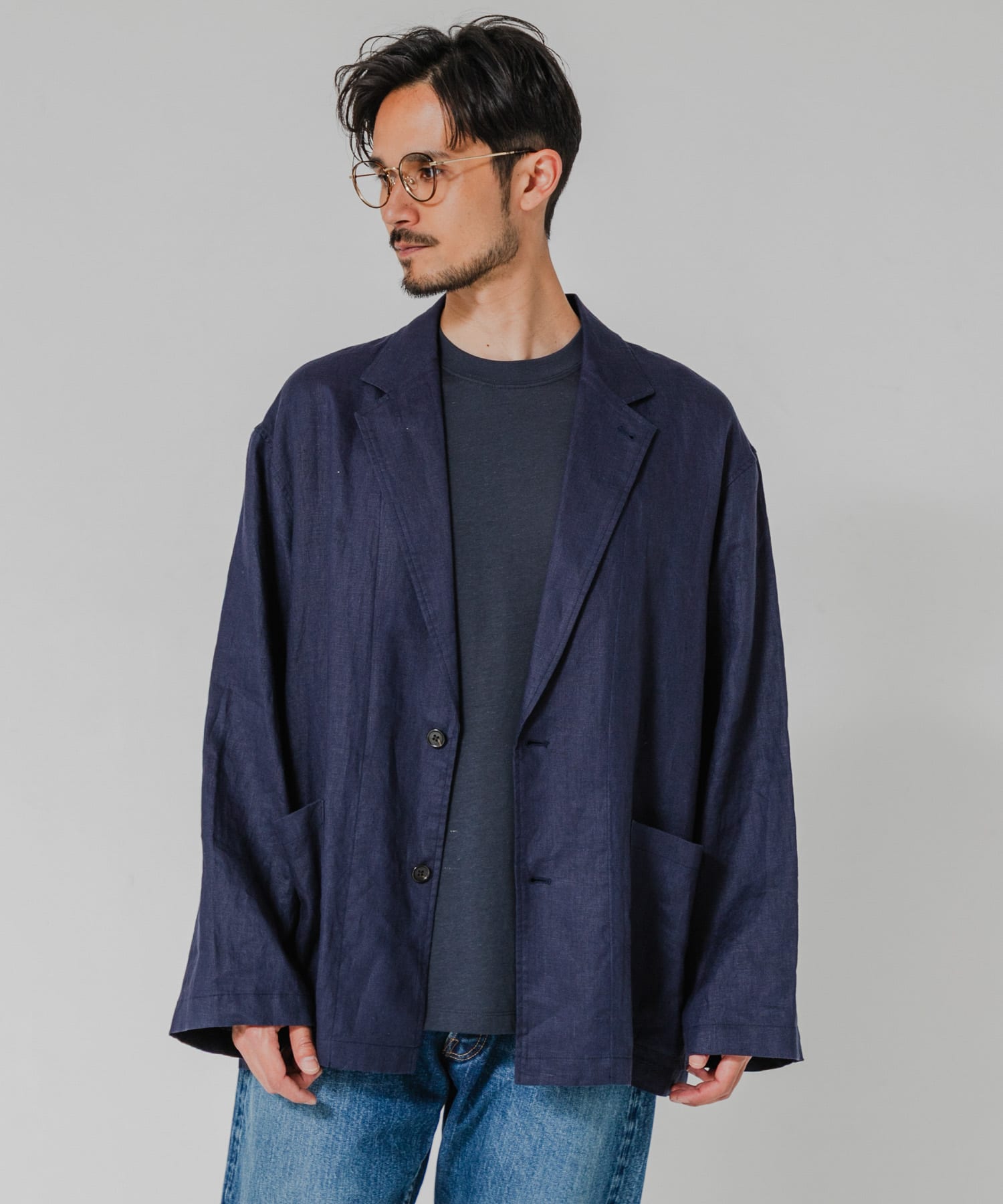 LINEN SHIRTS JACKET