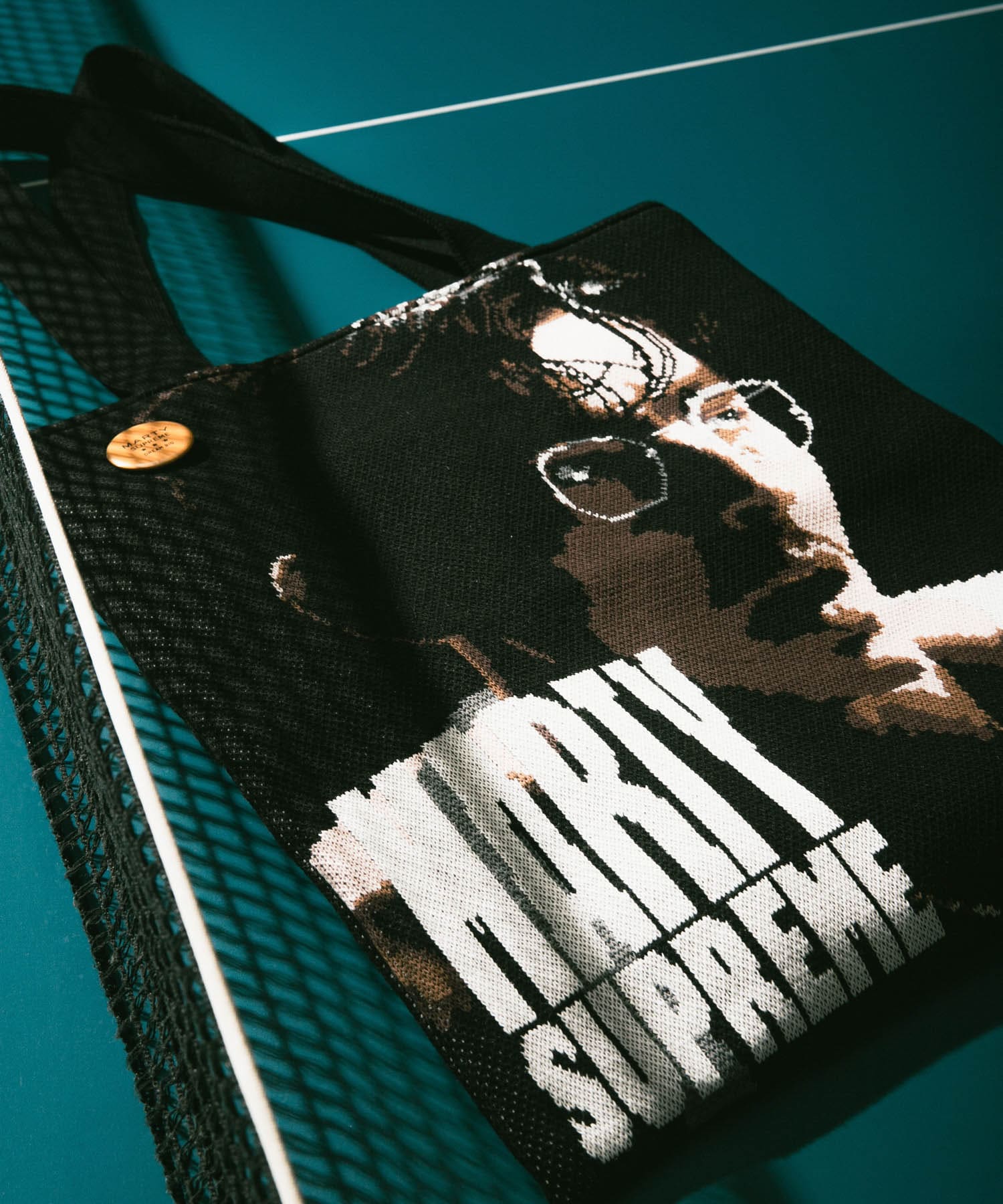 【新品】A24×PARCO「MARTY SUPREME」　large black URBAN RESEARCH×MARTY SUPREME×A24 MS ICON 3CHARMS(Free