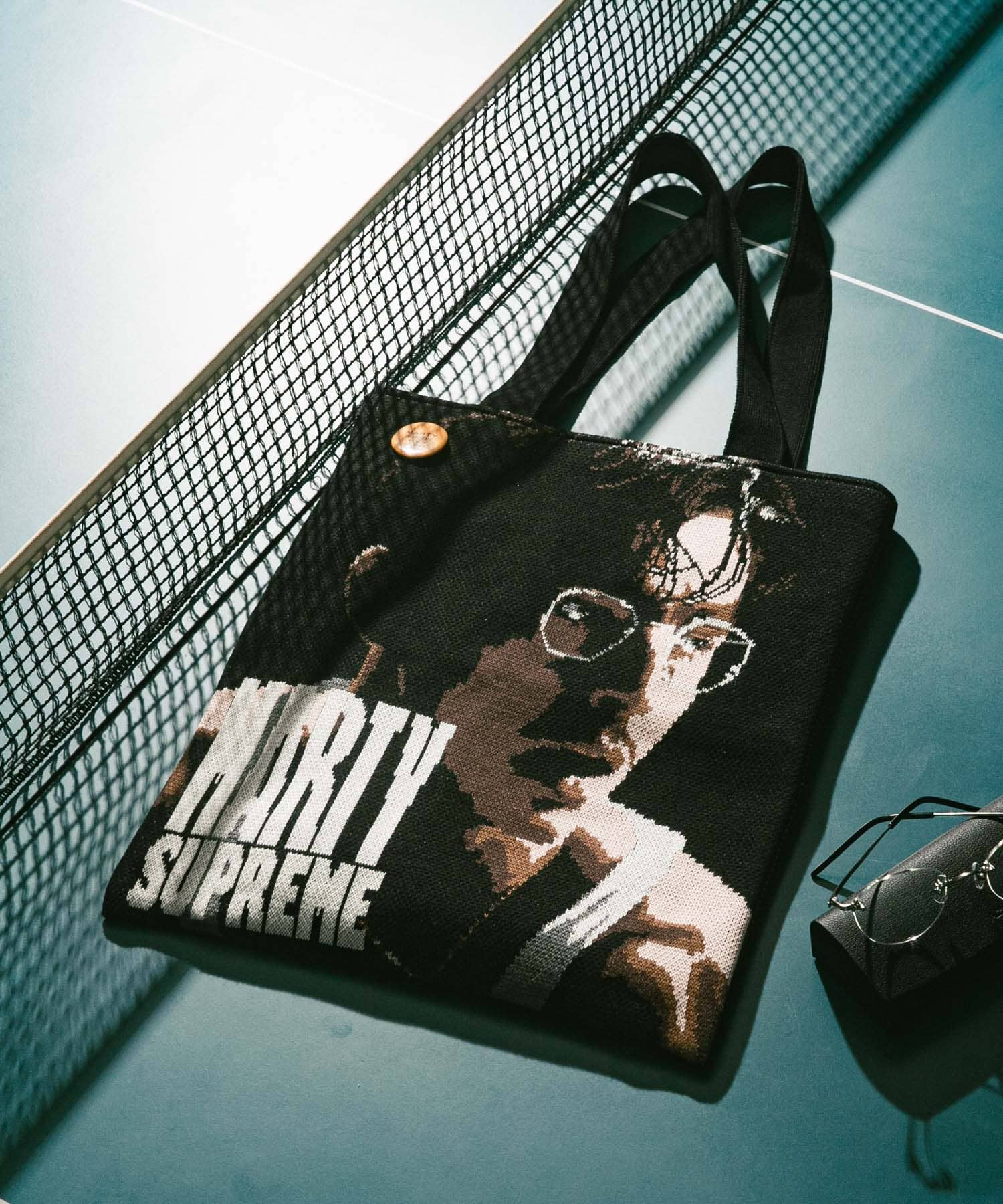 URBAN RESEARCH×MARTY SUPREME×A24 MARTY KNIT BAG(Free BLACK