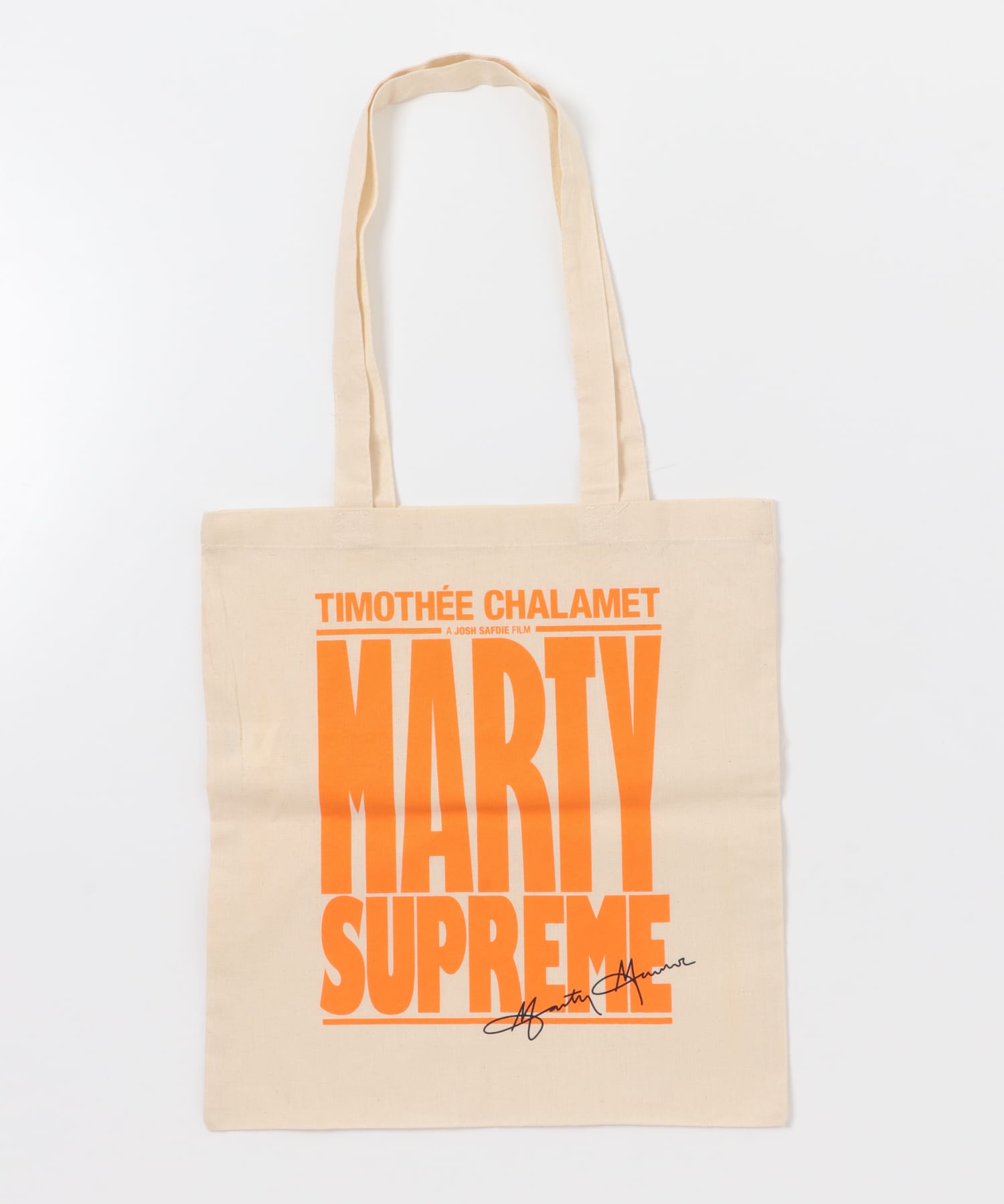 URBAN RESEARCH×MARTY SUPREME×A24 MS LOGO TOTE BAG(Free BLACK