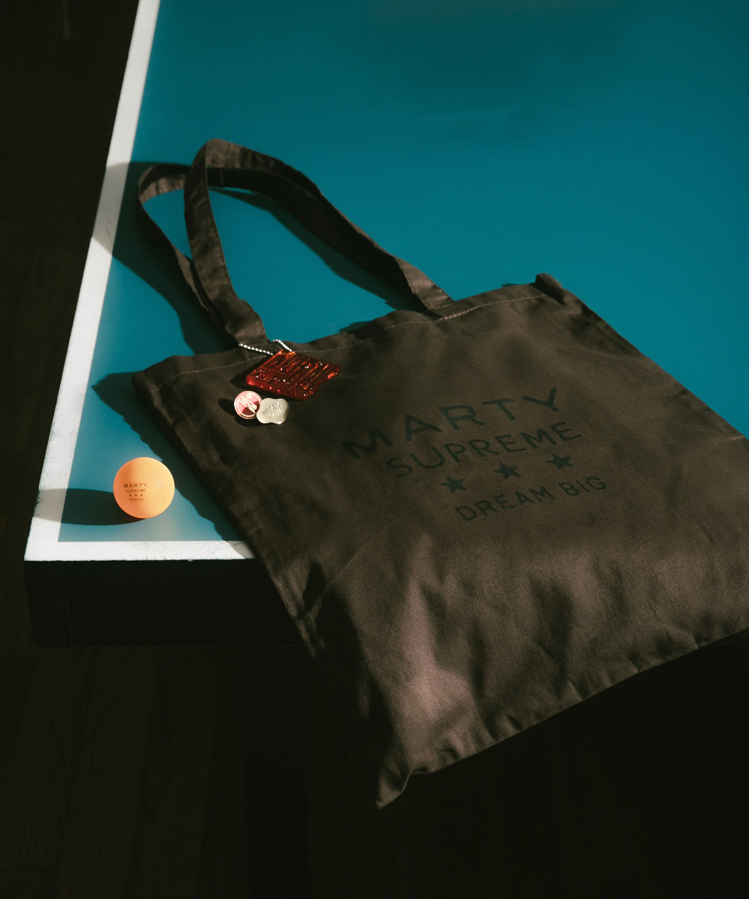 URBAN RESEARCH×MARTY SUPREME×A24　3STAR LOGO TOTE BAG