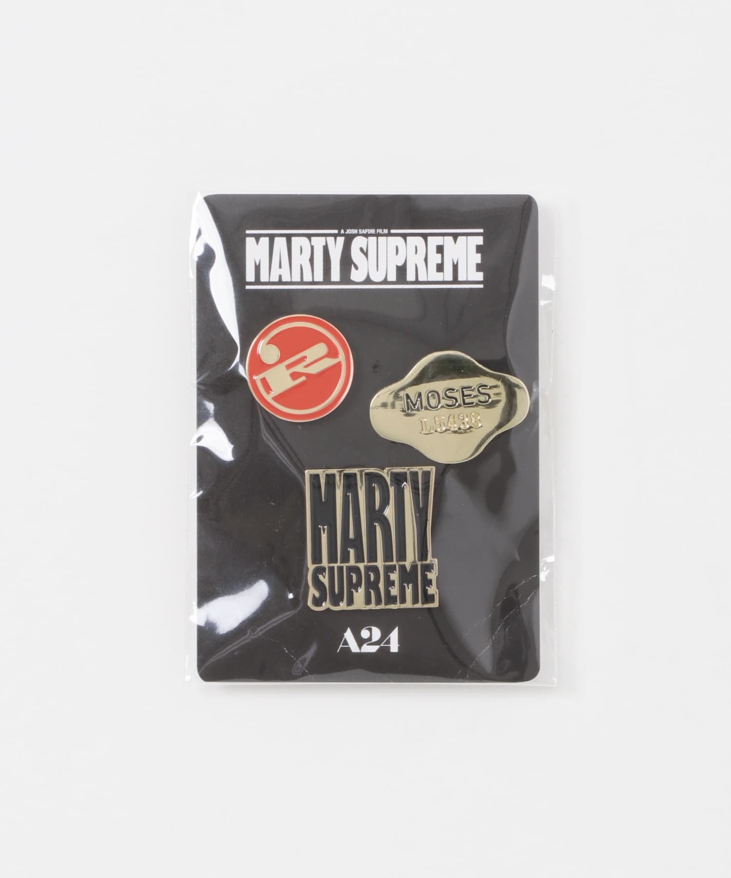 URBAN RESEARCH×MARTY SUPREME×A24　MARTY SUPREME PINS SET