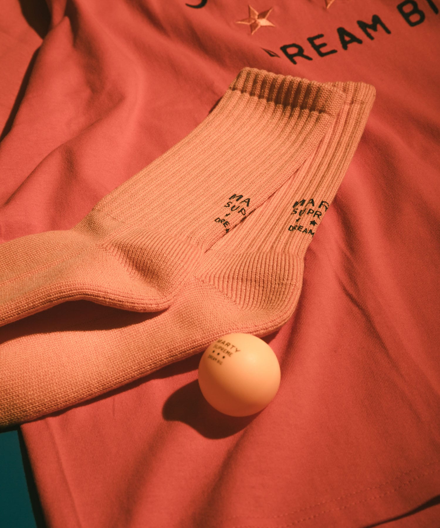 URBAN RESEARCH×MARTY SUPREME×A24　3STAR LOGO PRINT SOX