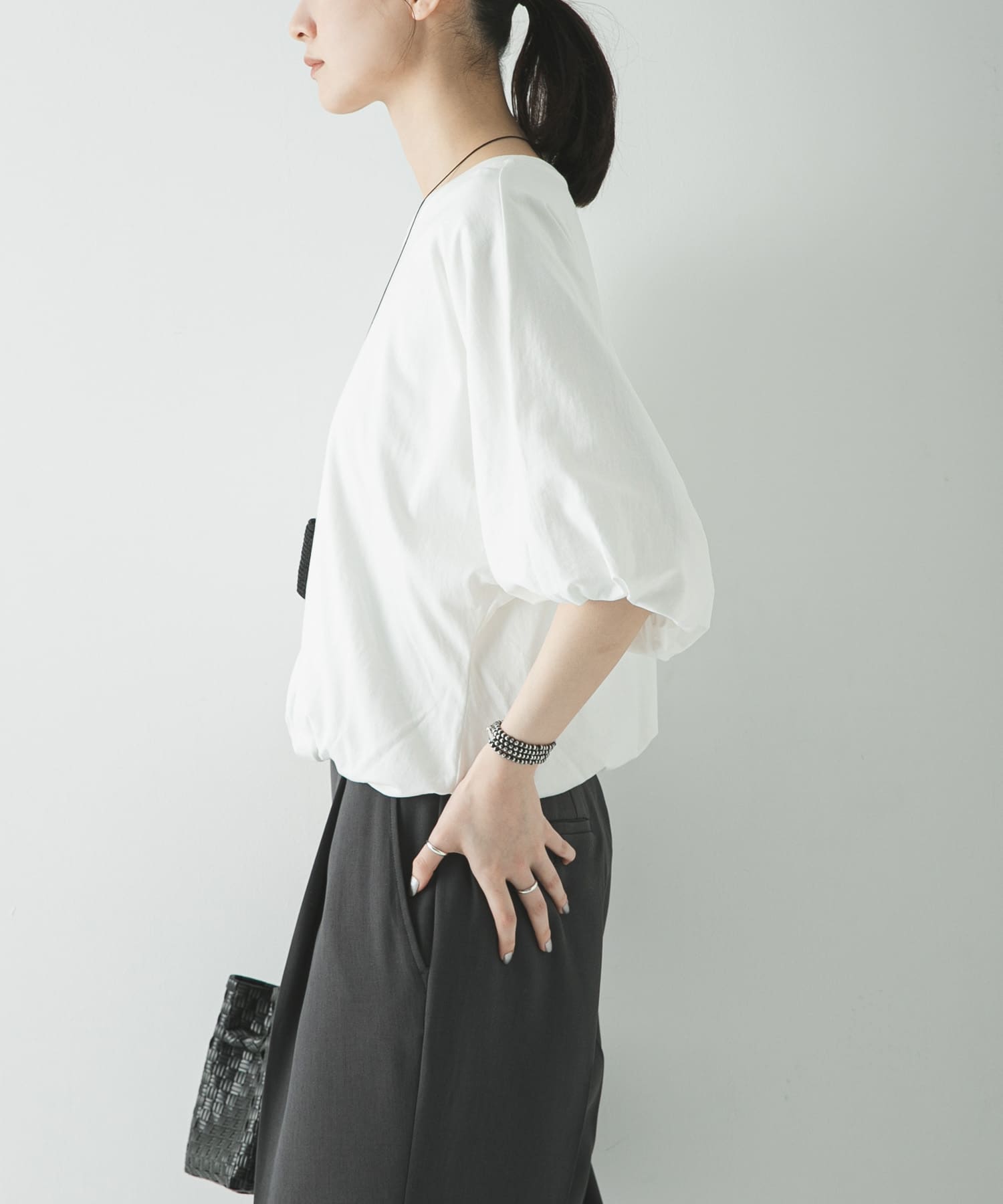 身長：166cm サイズ：Free
