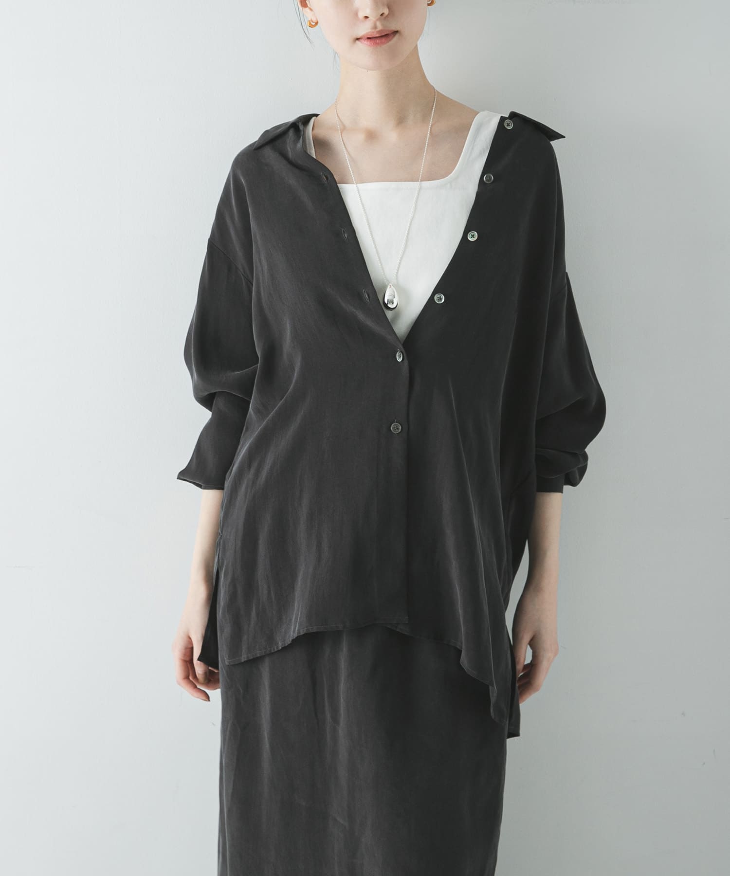 身長：166cm サイズ：Free