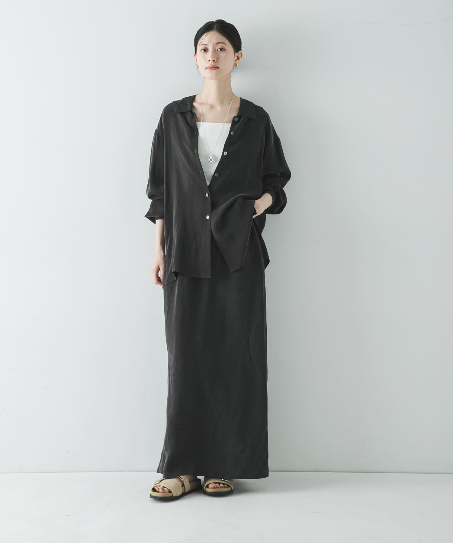 身長：166cm サイズ：Free