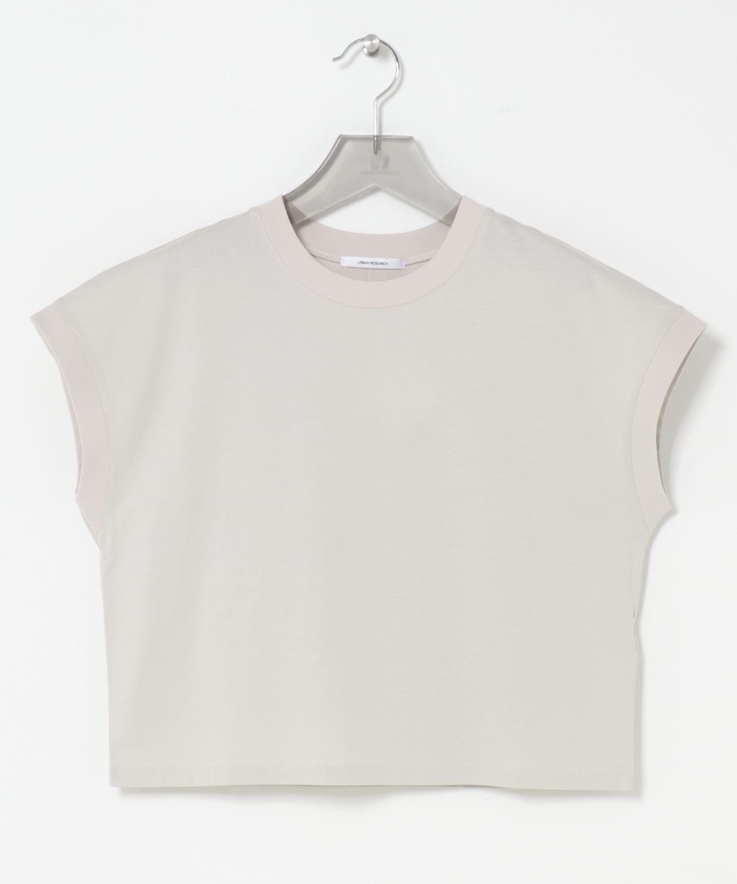 『UR TECH』スーピマコットンフレンチスリーブカットソー TAUPE Free