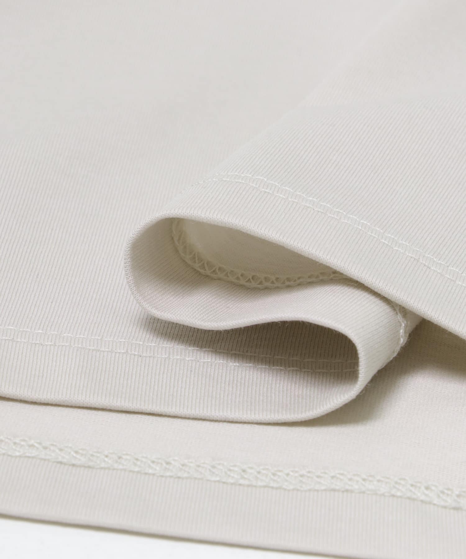 『UR TECH』スーピマコットンフレンチスリーブカットソー TAUPE Free