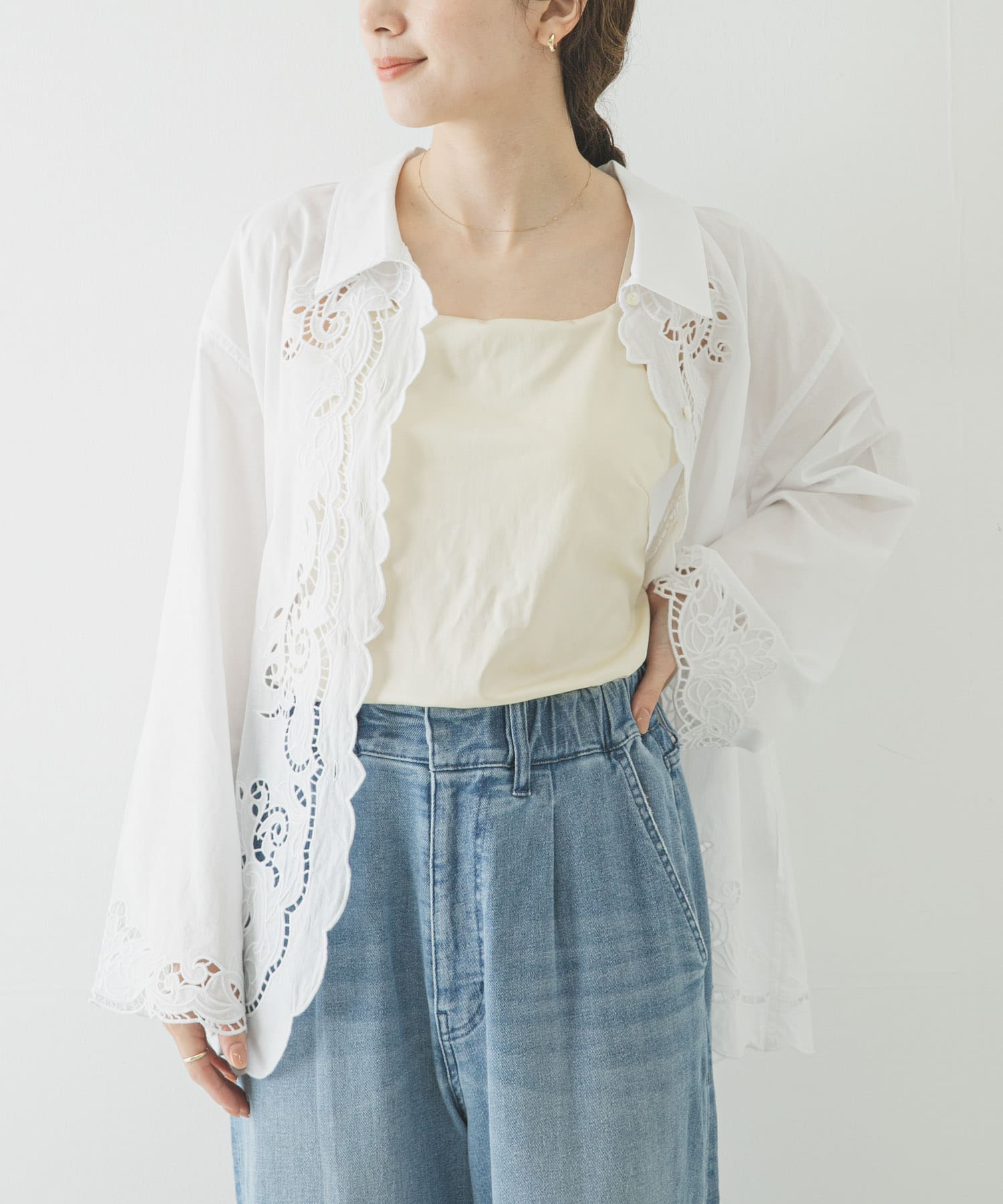 身長：162cm サイズ：Free