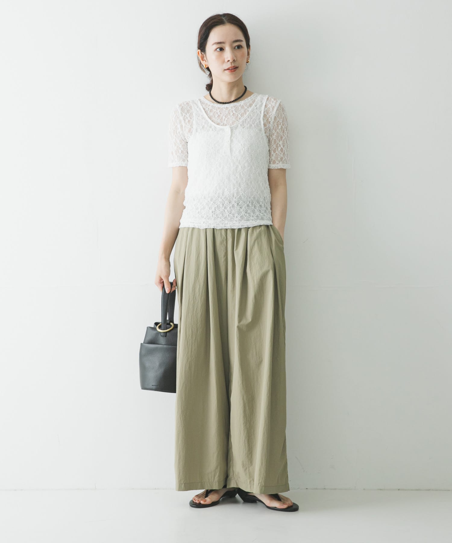 身長：162cm サイズ：Free
