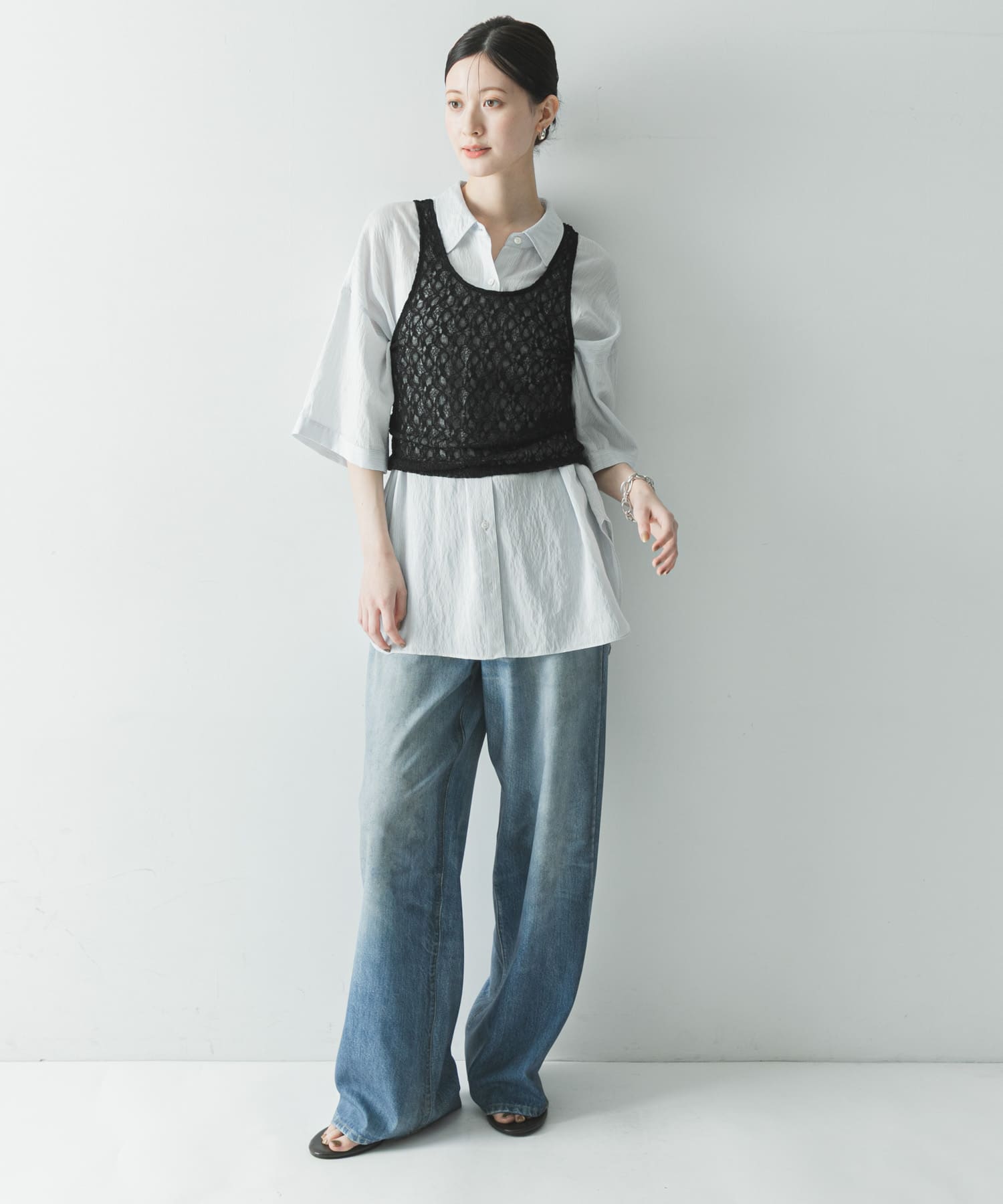 身長：166cm サイズ：Free
