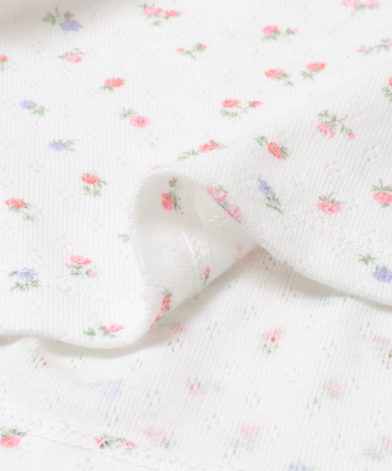 『WEB限定』キャミセットフラワーアイレットレースカーディガン PINK Free