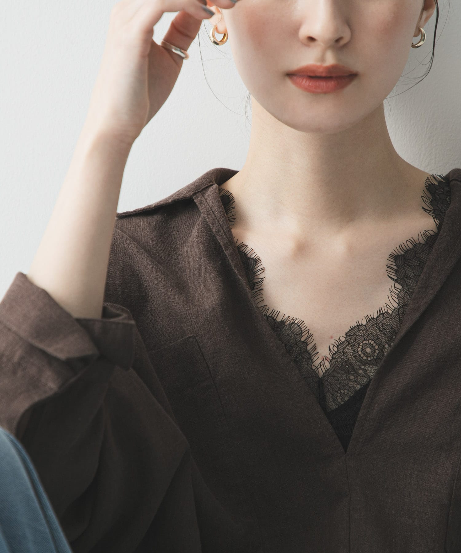 身長：166cm サイズ：Free