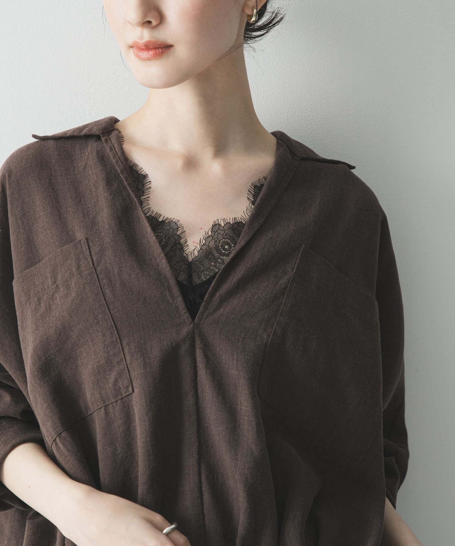 身長：166cm サイズ：Free