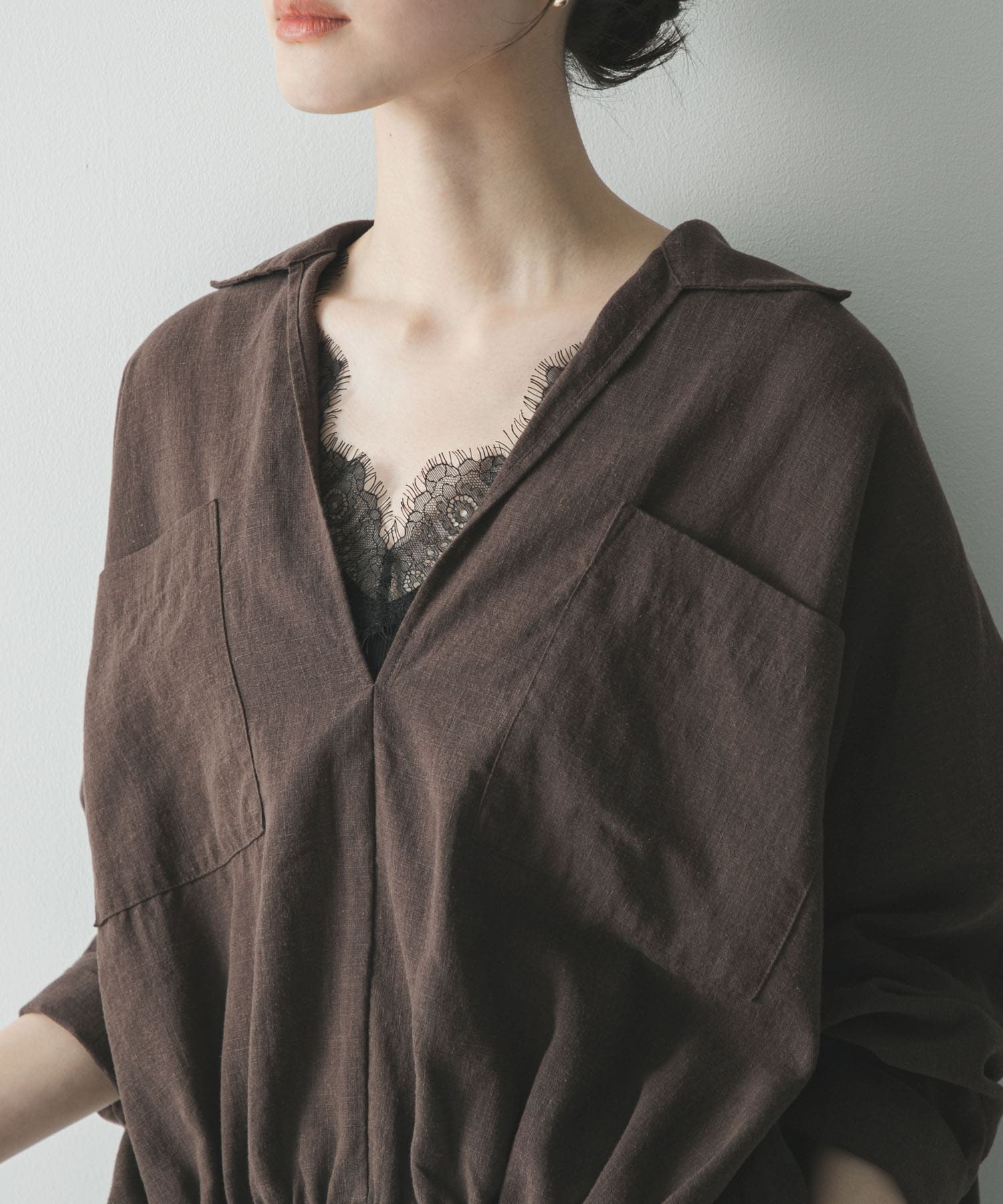 身長：166cm サイズ：Free