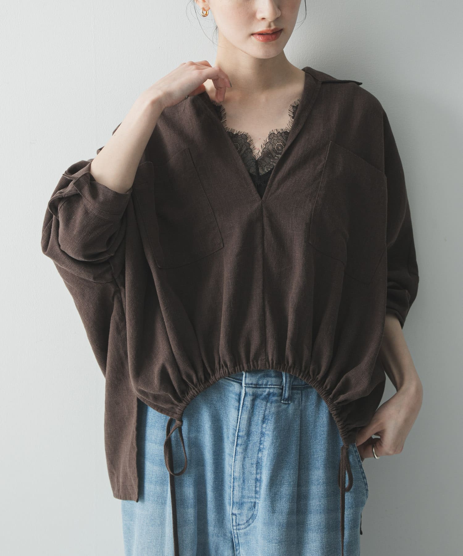 身長：166cm サイズ：Free