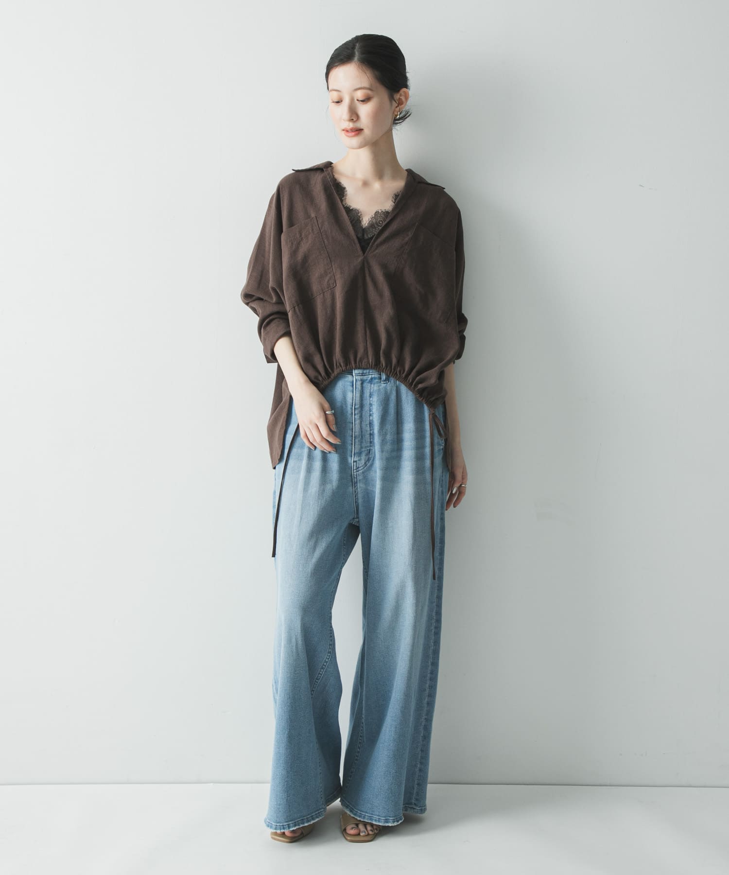 身長：166cm サイズ：Free