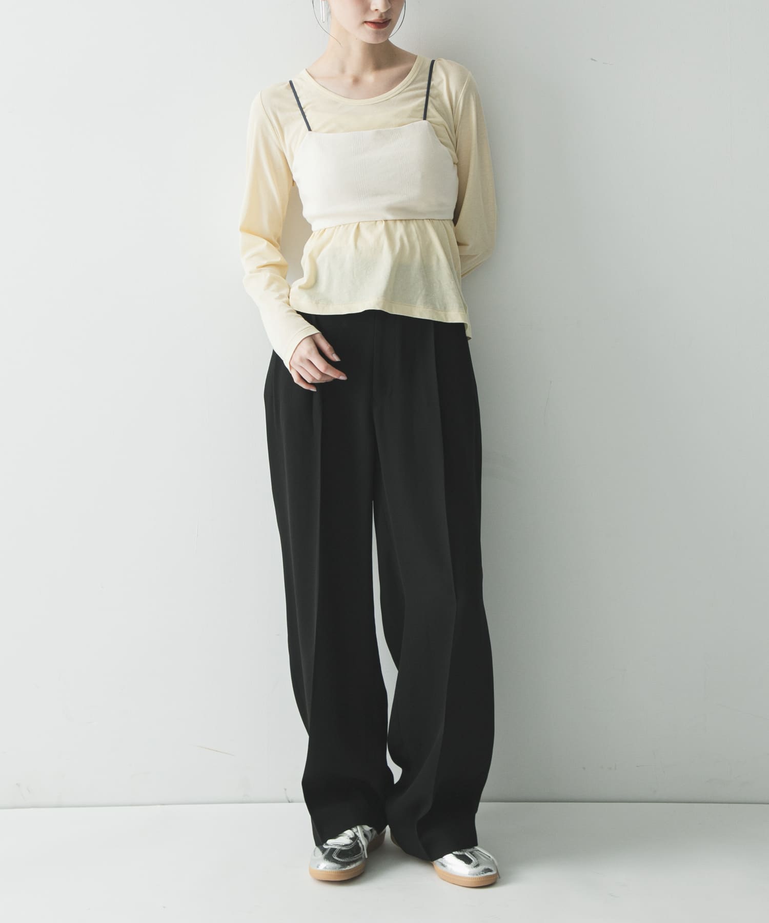 身長：166cm サイズ：Free