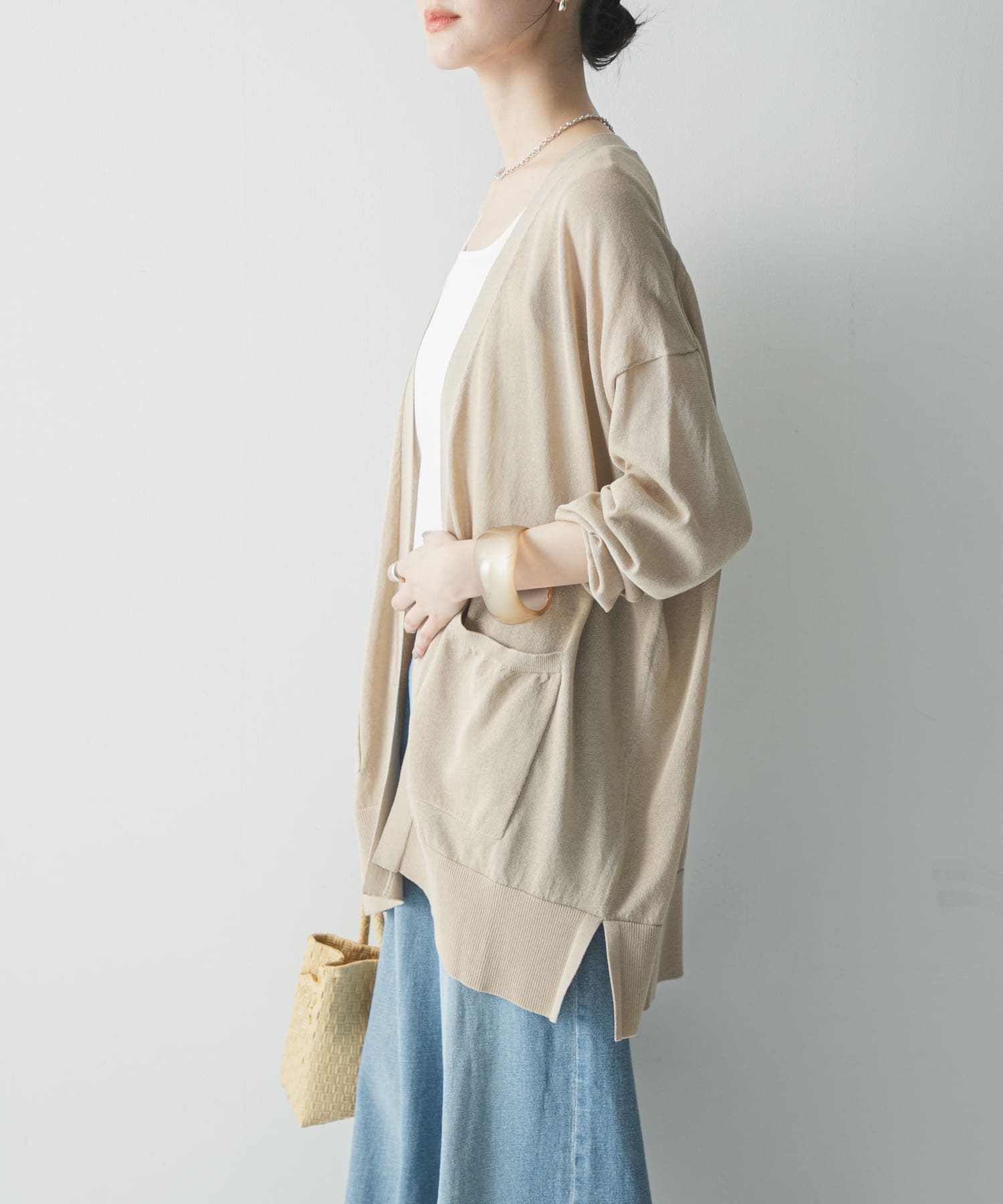 身長：166cm サイズ：Free