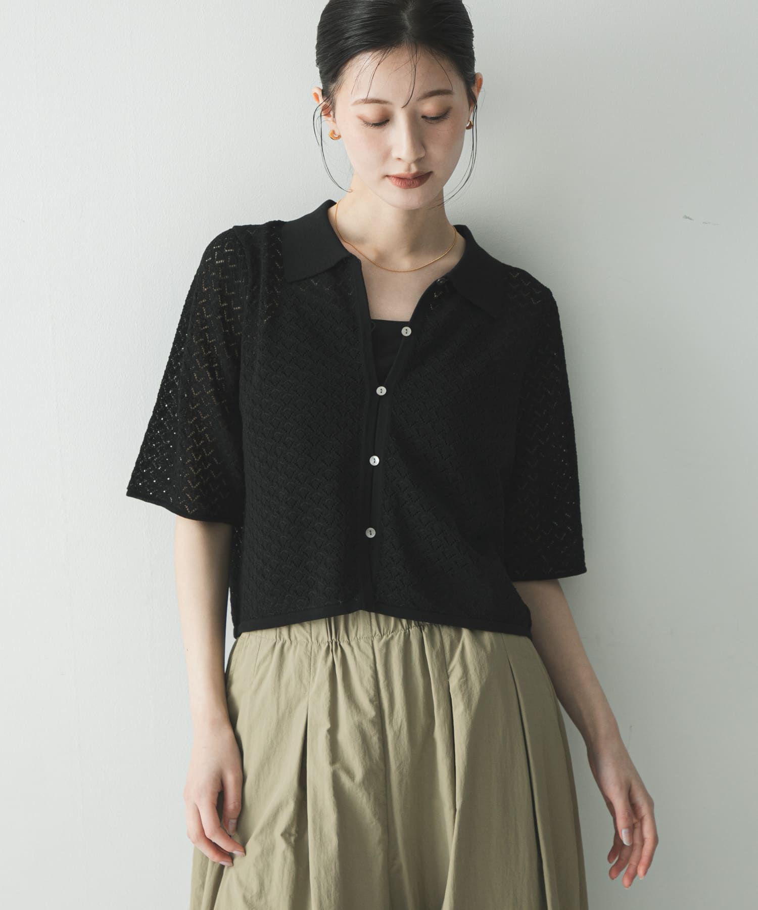 身長：166cm サイズ：Free