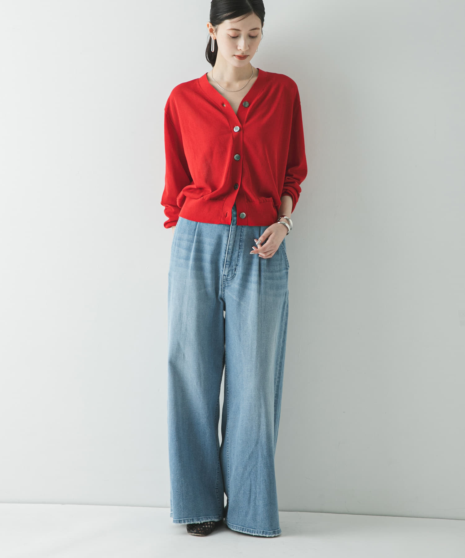 身長：166cm サイズ：Free