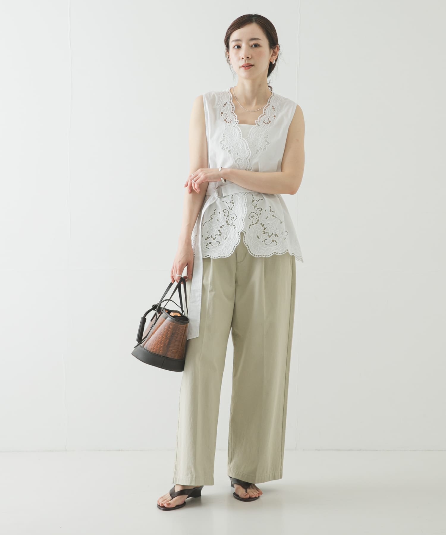 身長：162cm サイズ：Free