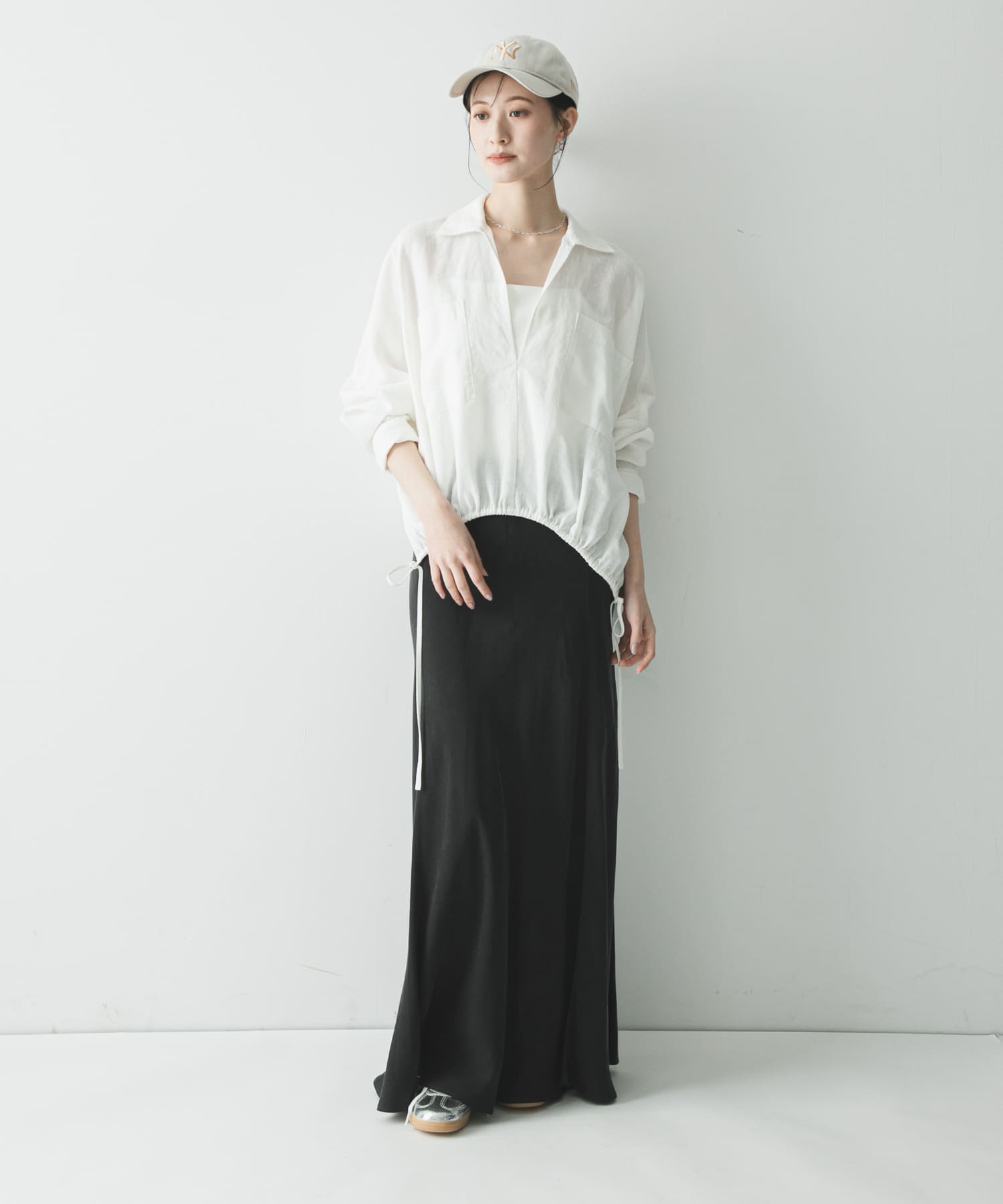 身長：166cm サイズ：Free