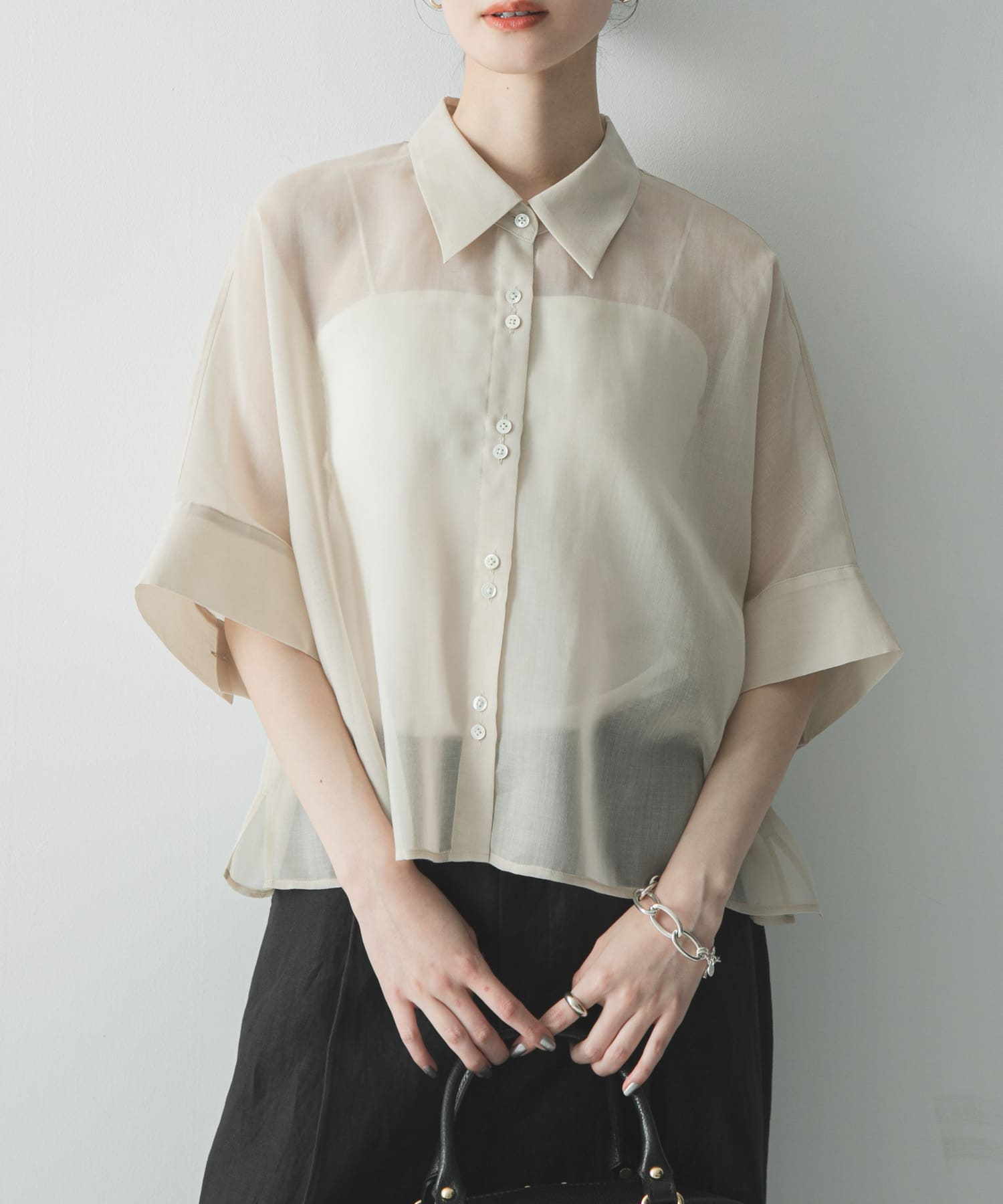 身長：166cm サイズ：Free