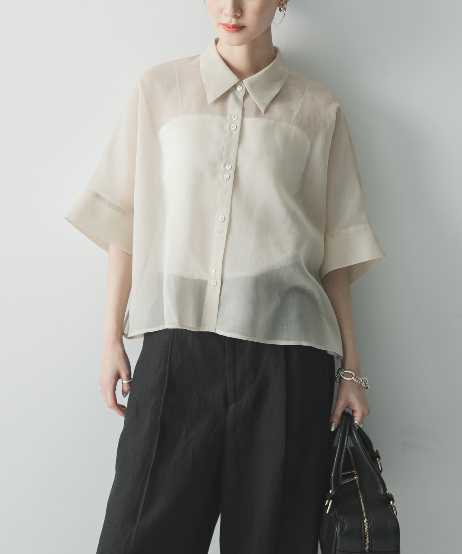 身長：166cm サイズ：Free