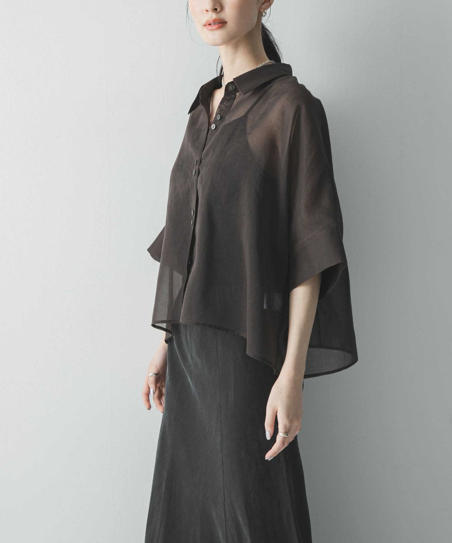 身長：166cm サイズ：Free