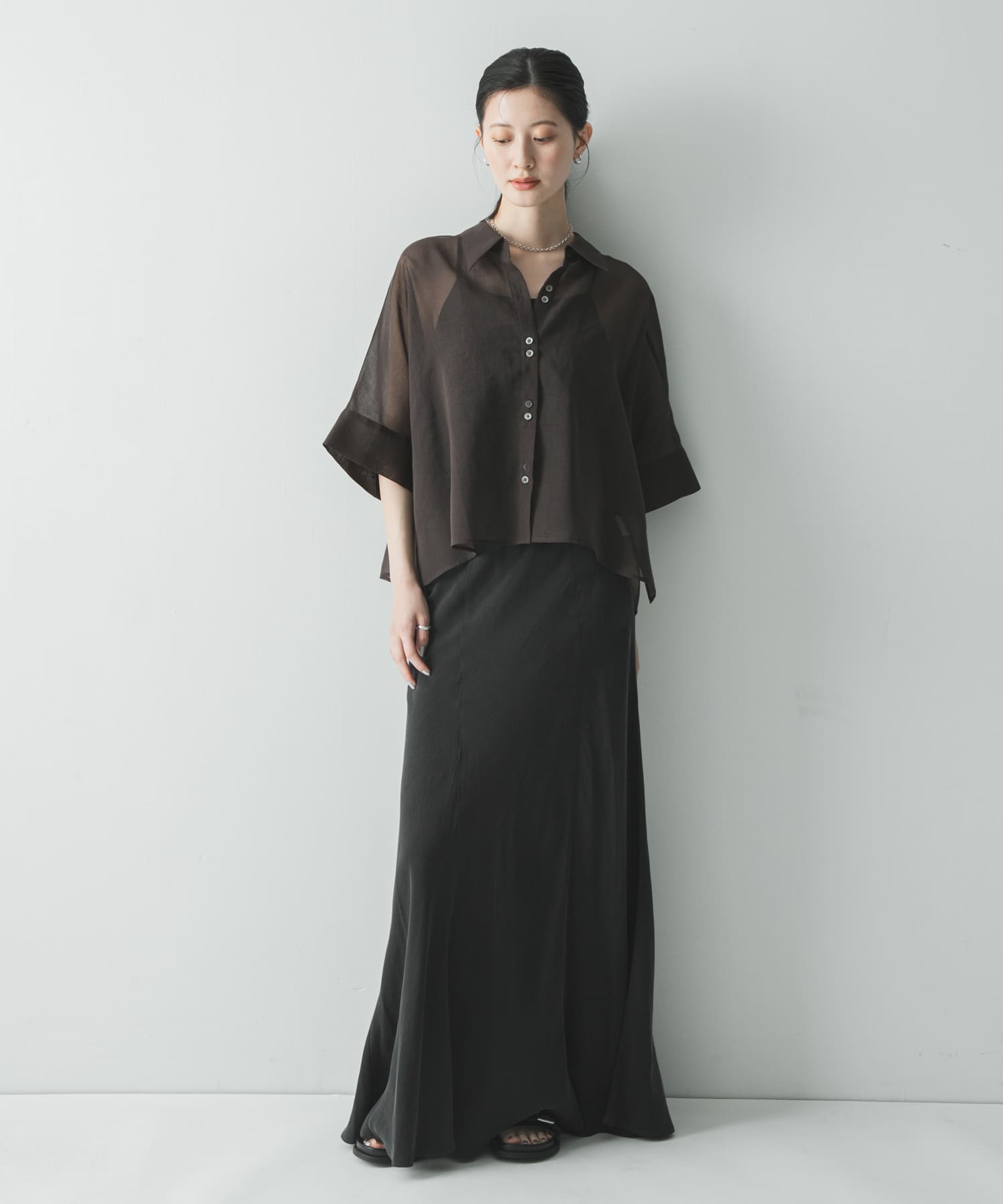 身長：166cm サイズ：Free