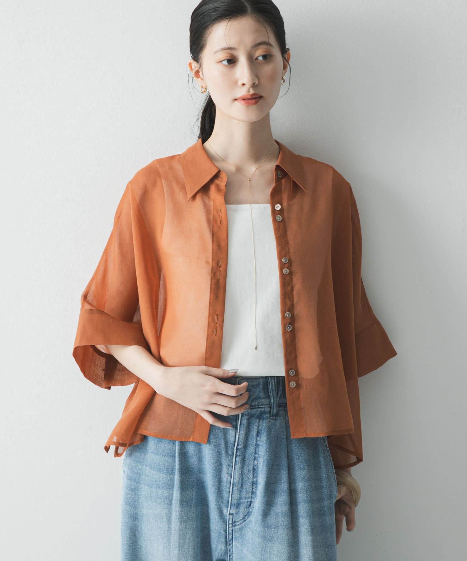 身長：166cm サイズ：Free