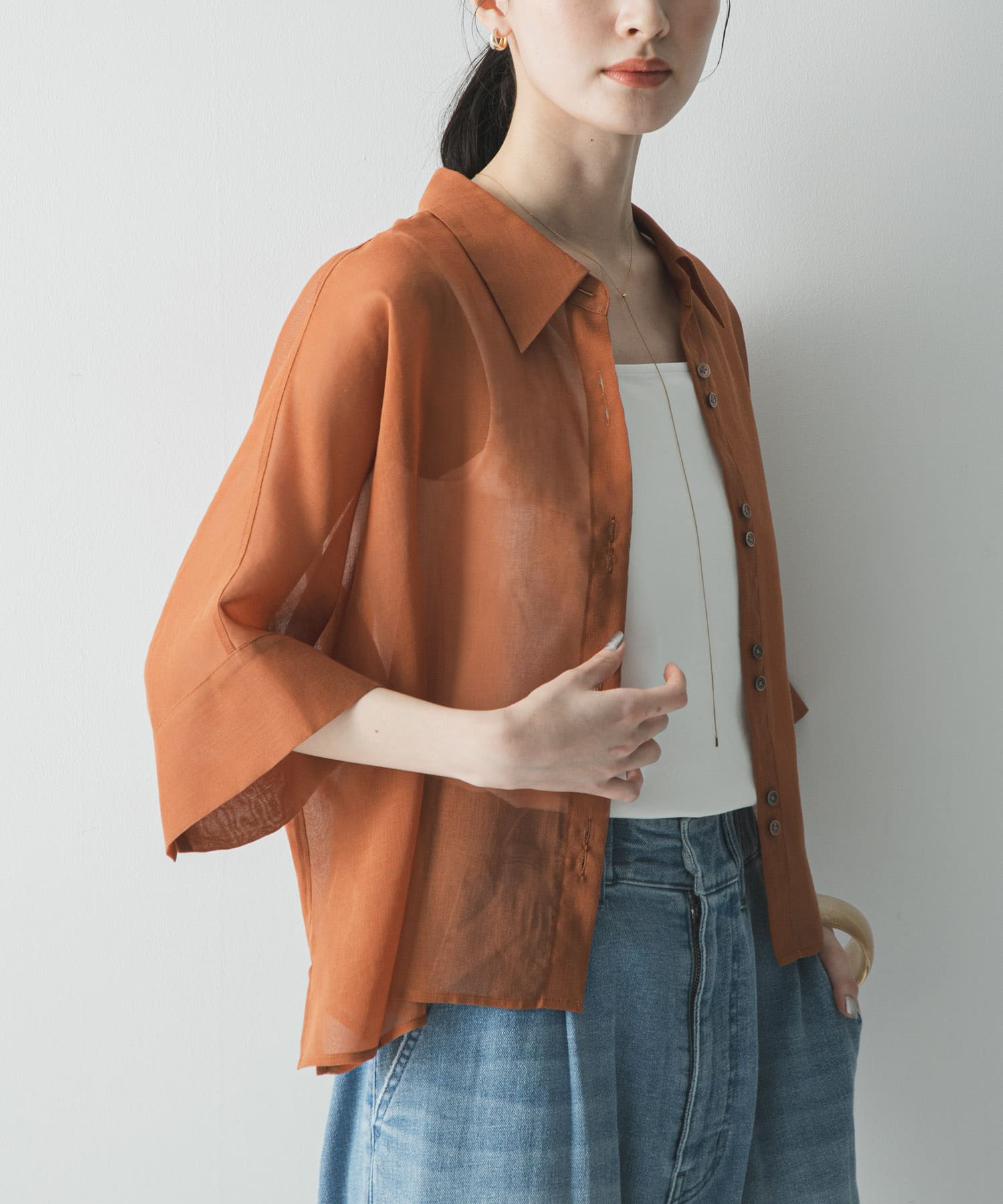 身長：166cm サイズ：Free