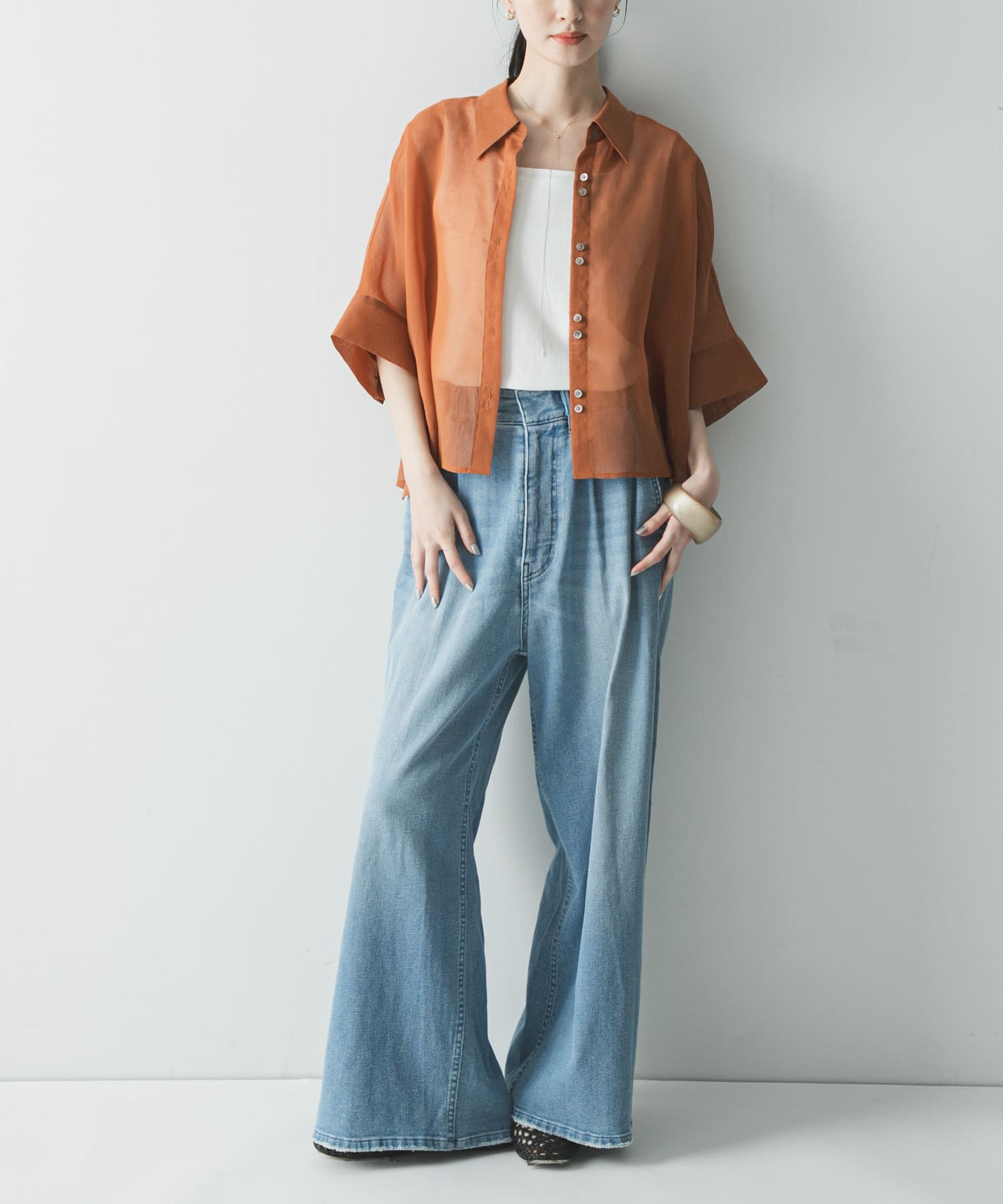 身長：166cm サイズ：Free