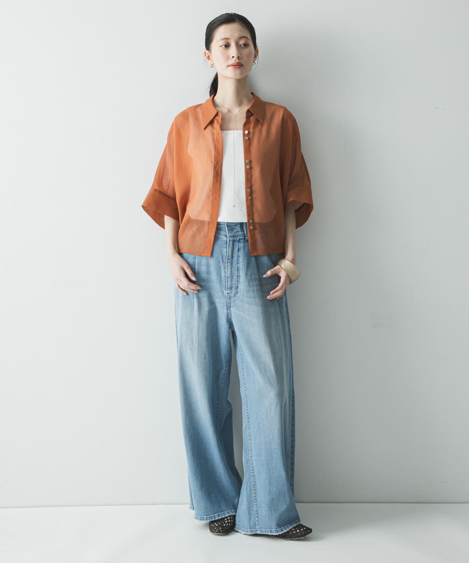 身長：166cm サイズ：Free