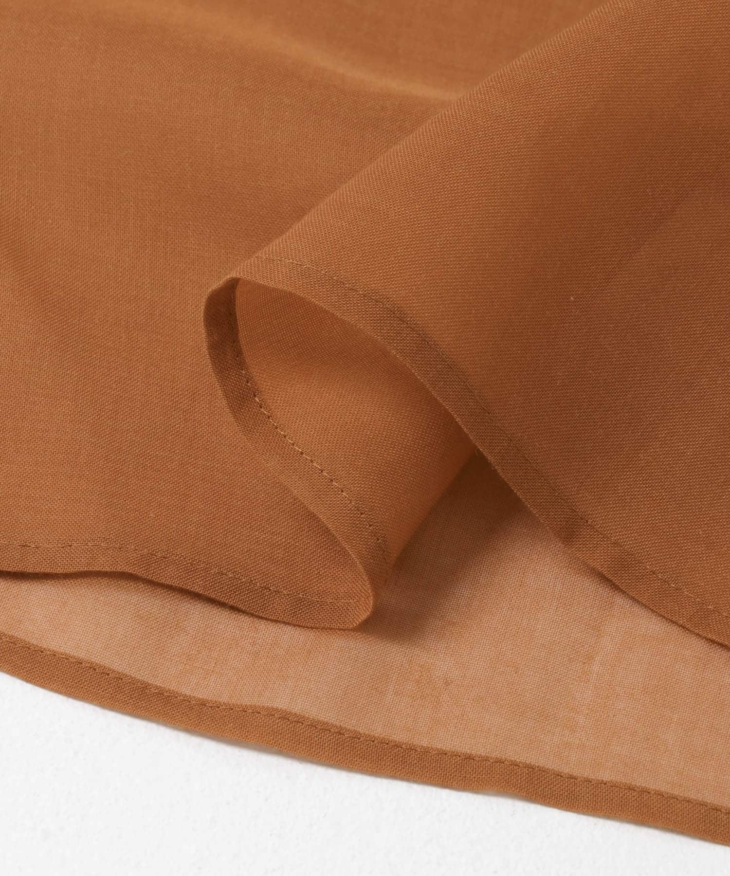 ハーフスリーブシアーショートシャツ AMBER Free