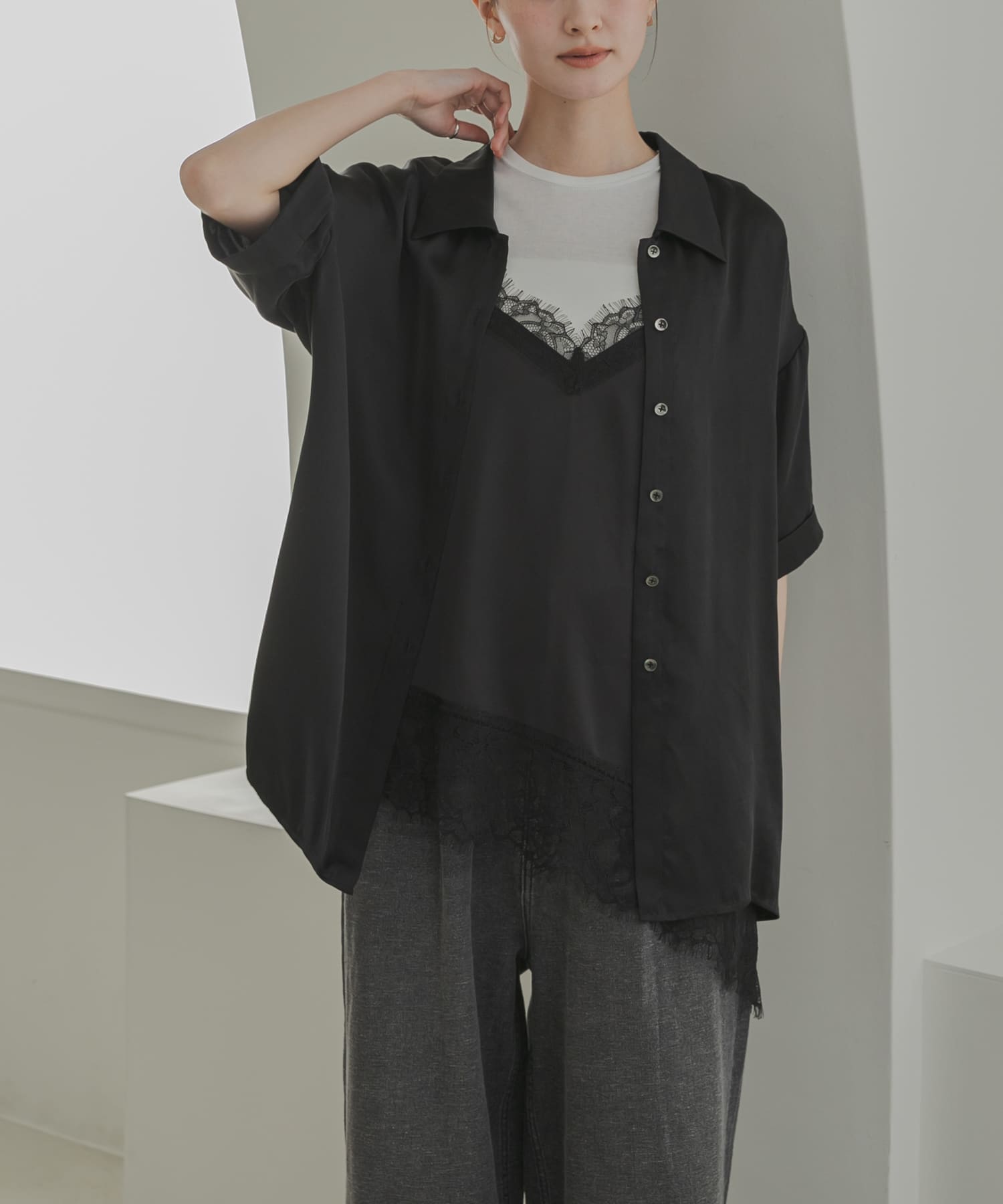 身長：166cm サイズ：Free