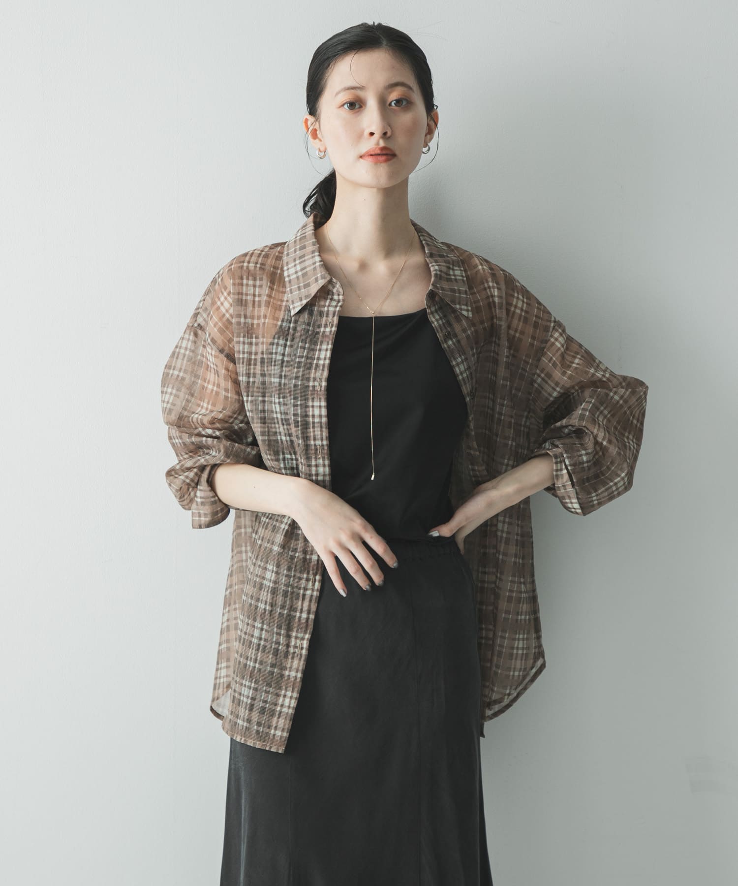 身長：166cm サイズ：38