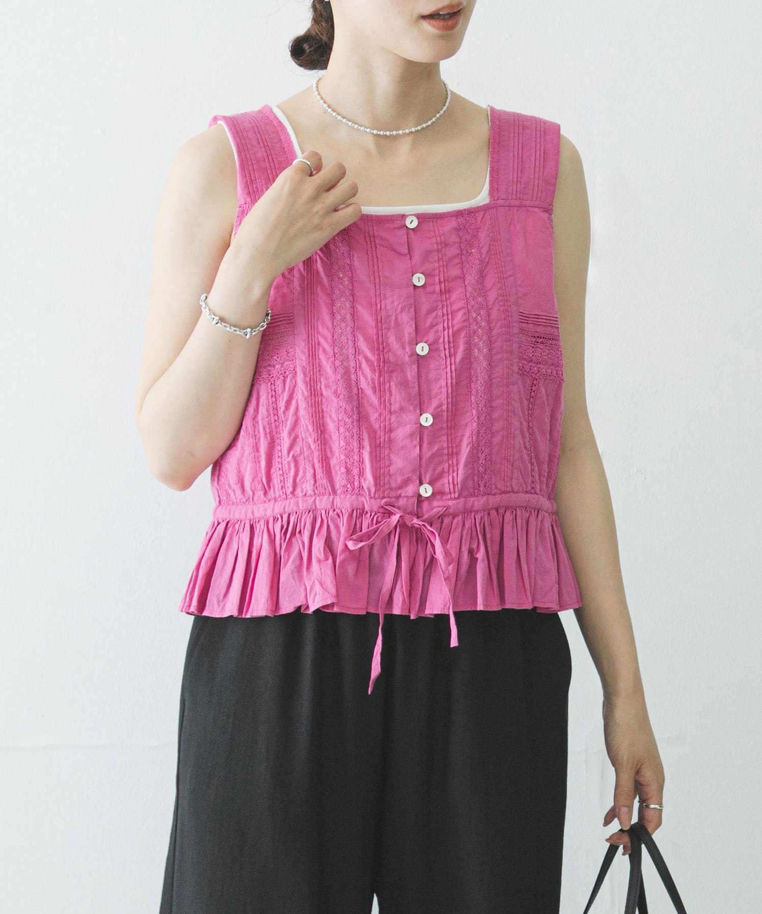 身長：162cm サイズ：Free