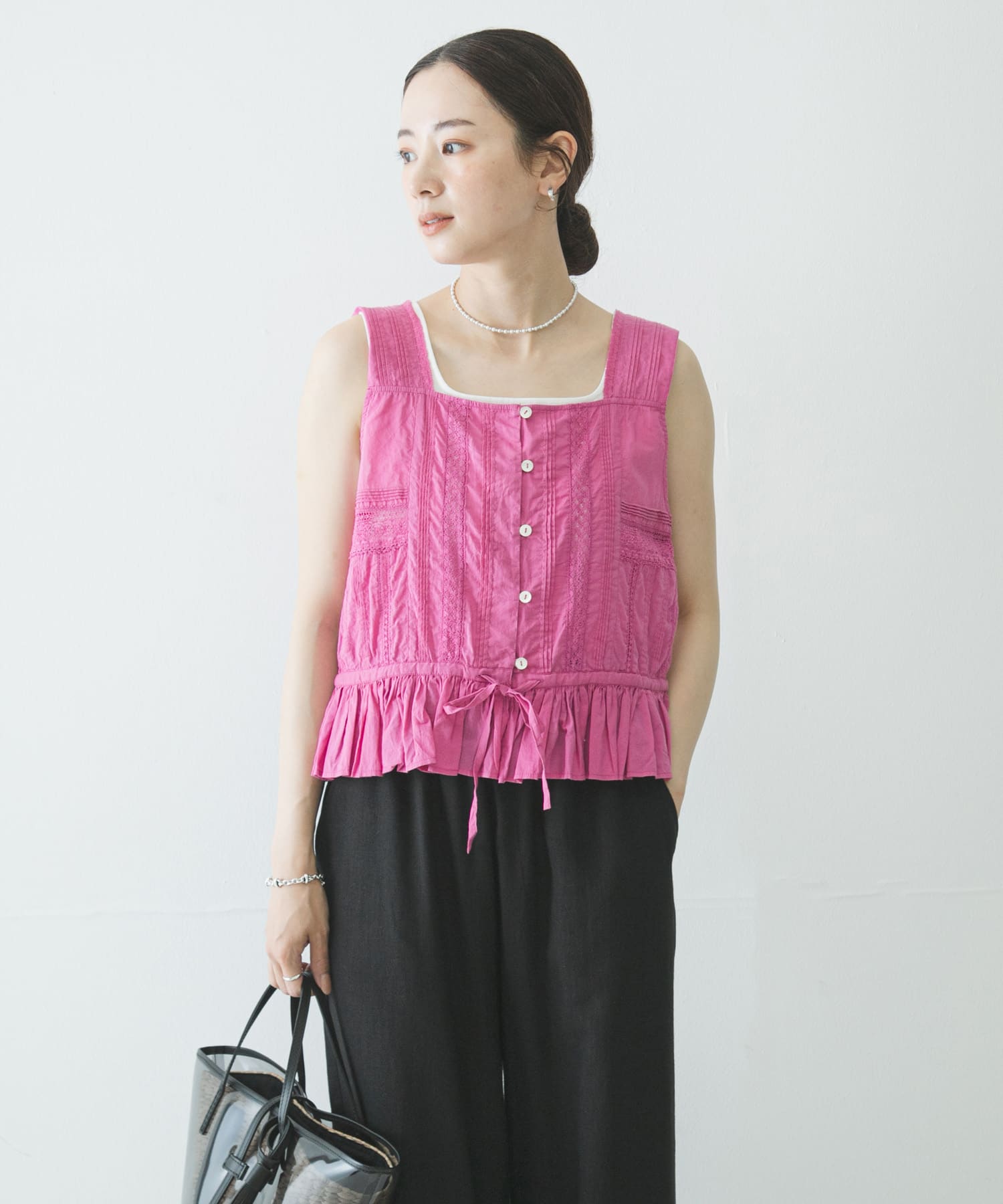 身長：162cm サイズ：Free