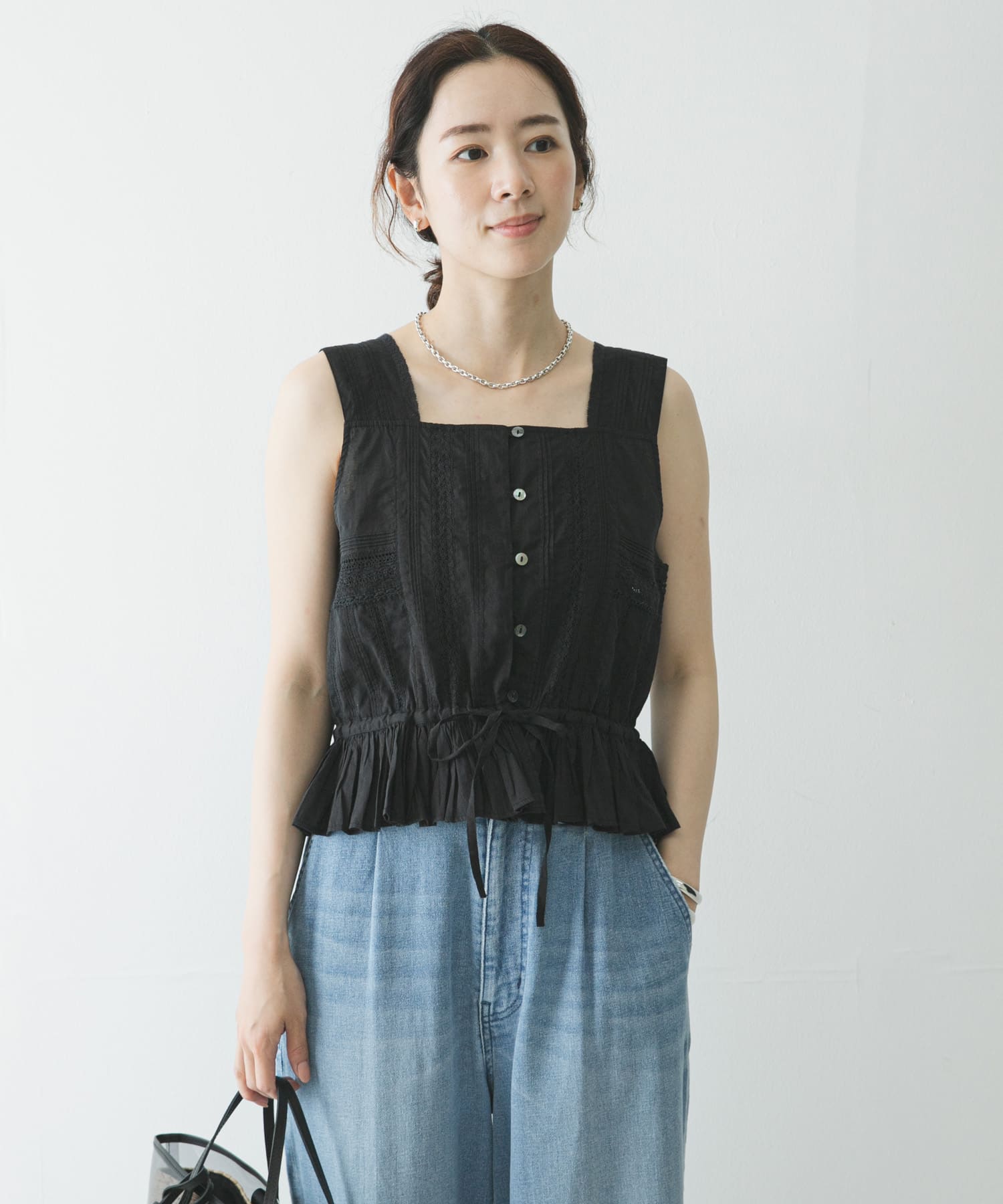 身長：162cm サイズ：Free