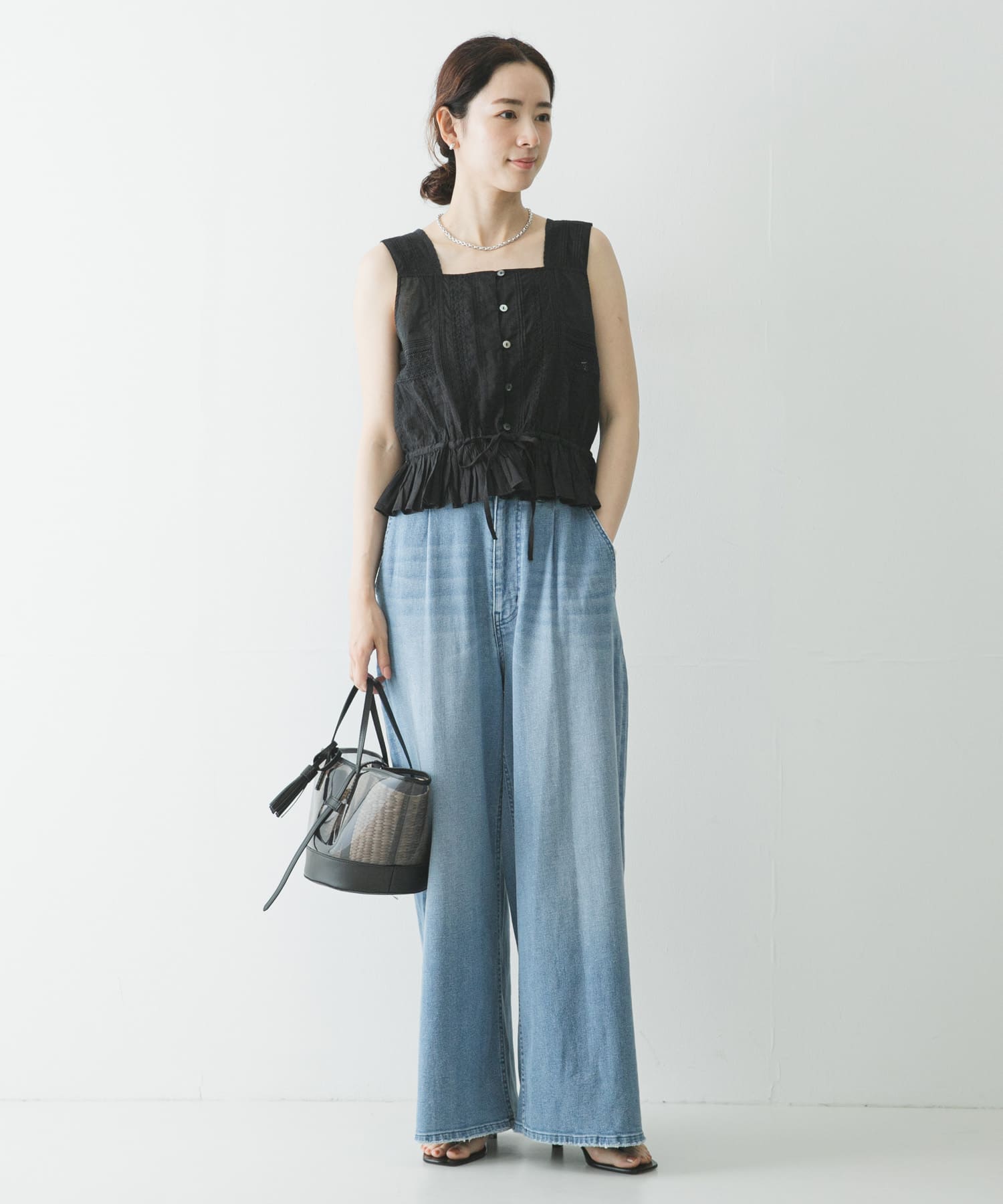 身長：162cm サイズ：Free