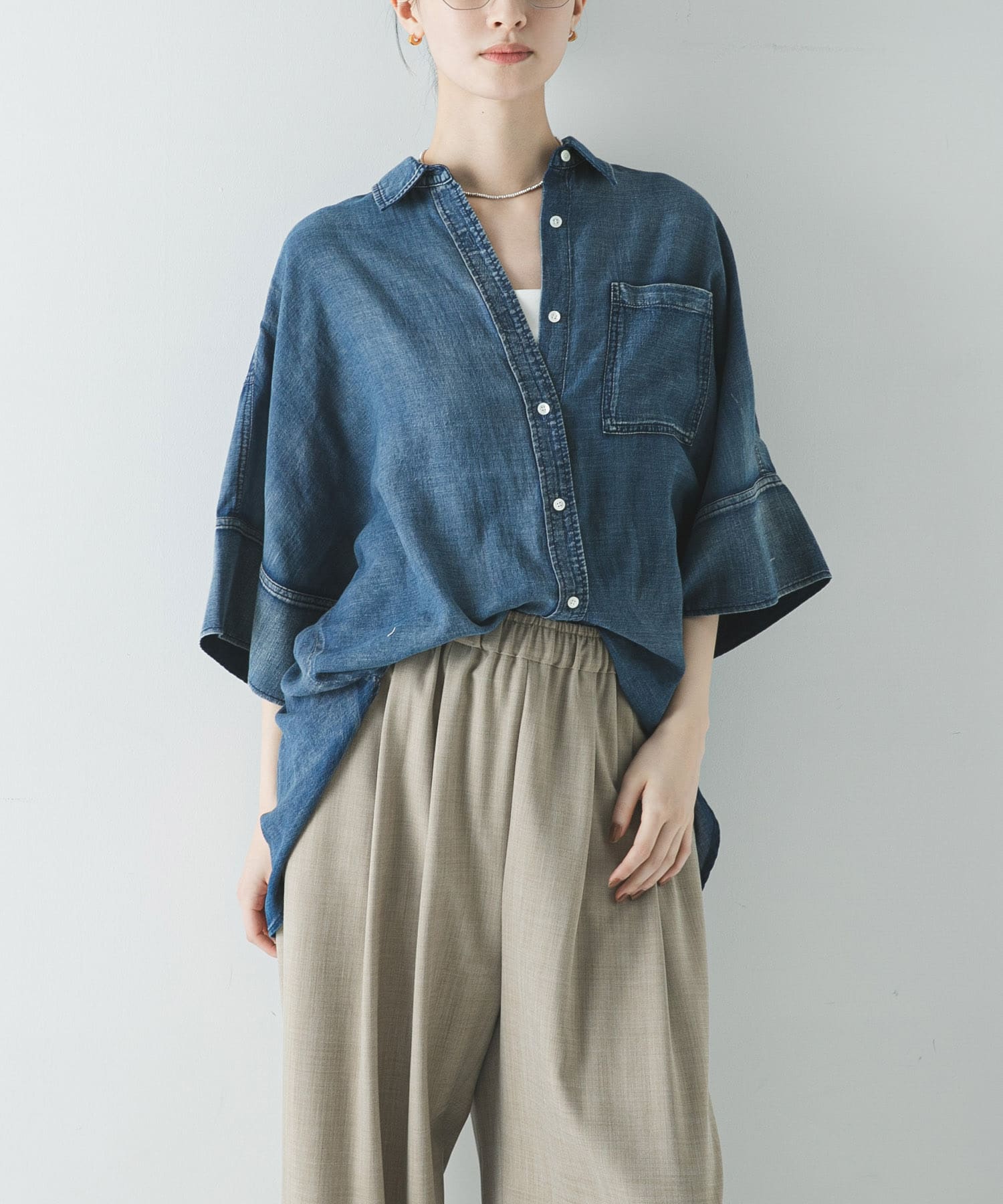 身長：166cm サイズ：Free