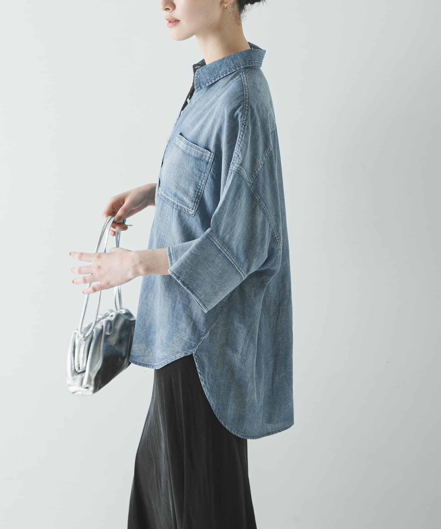 身長：166cm サイズ：Free