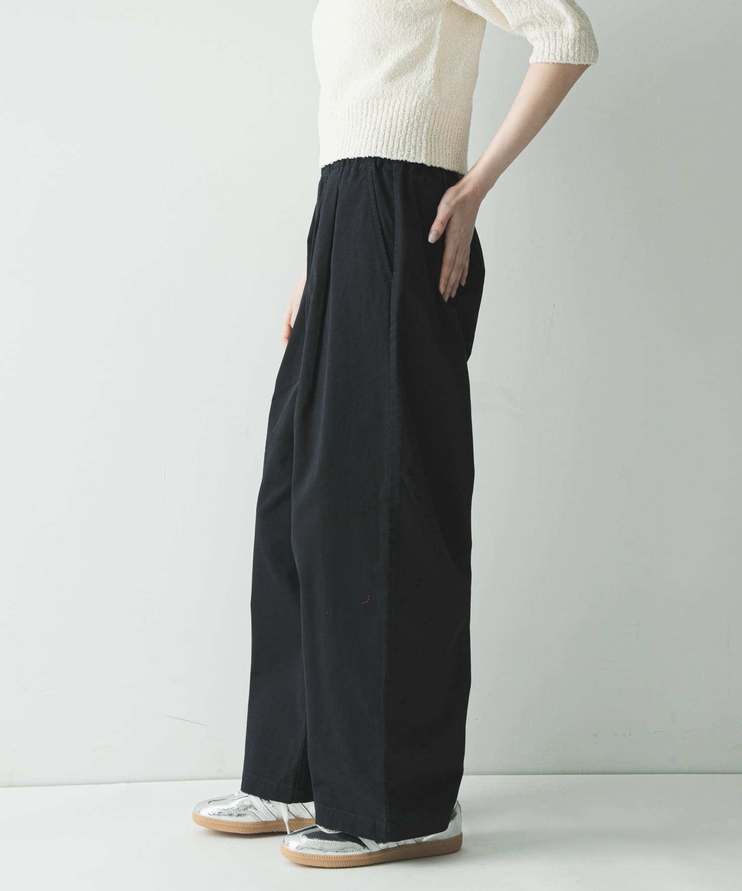 WORK NOT WORK URBAN RESEARCH チノクロスパンツ 3サイズ展開』チノイージーパンツ(36 OFF WHITE): ボトム｜URBAN