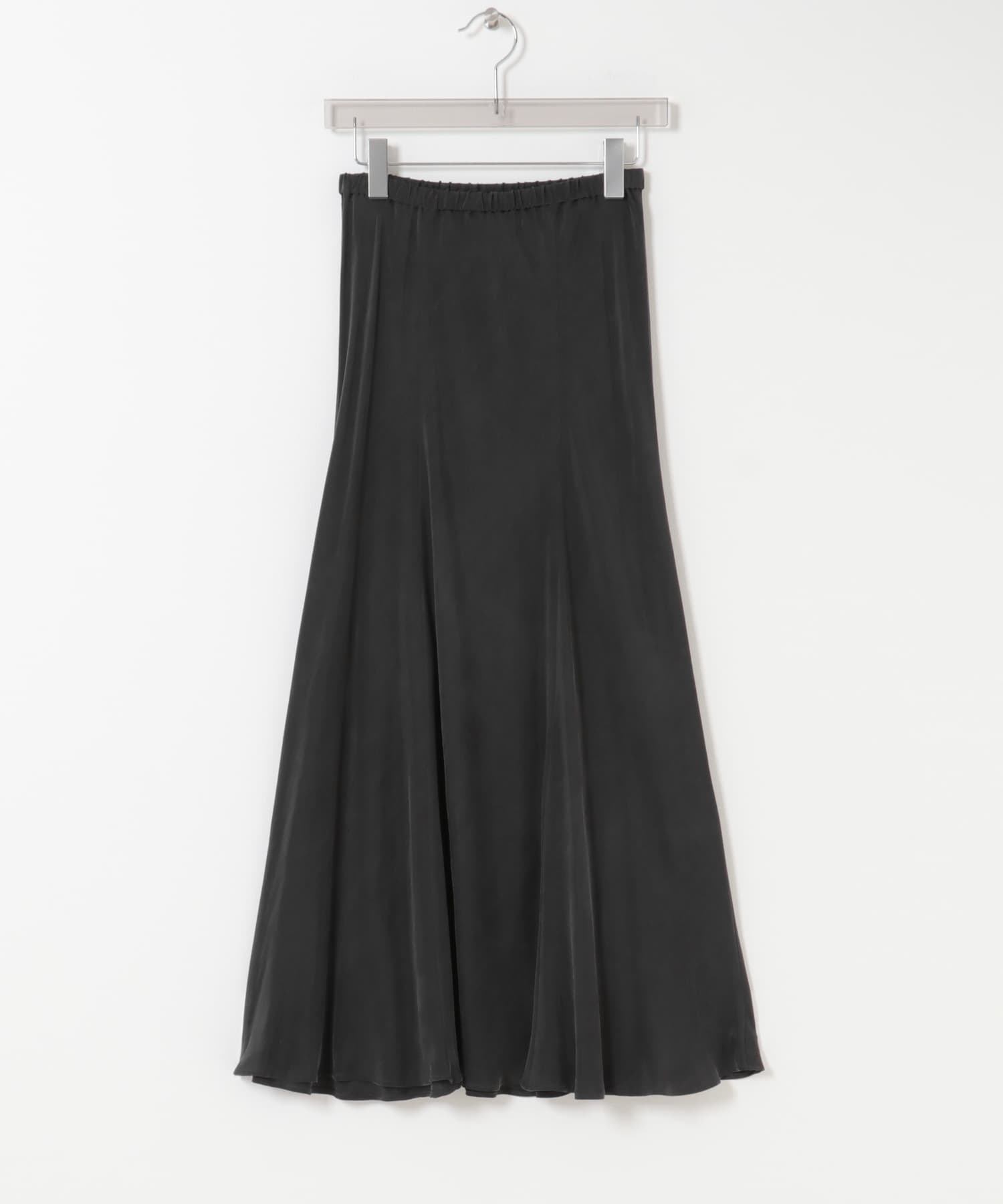 キュプラバイアススカート CHARCOAL Free