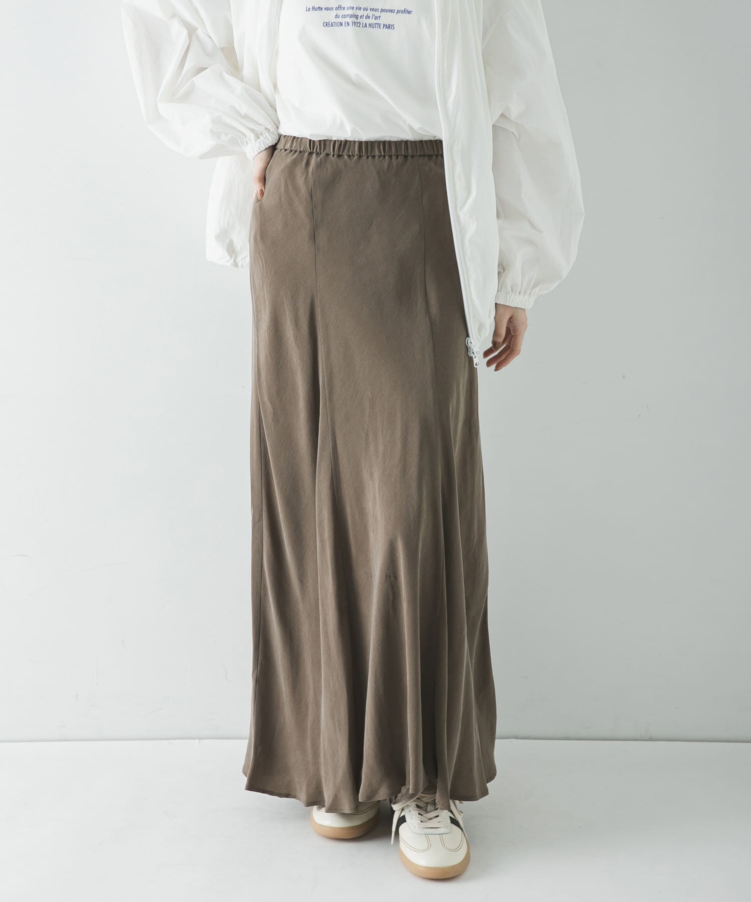 キュプラバイアススカート