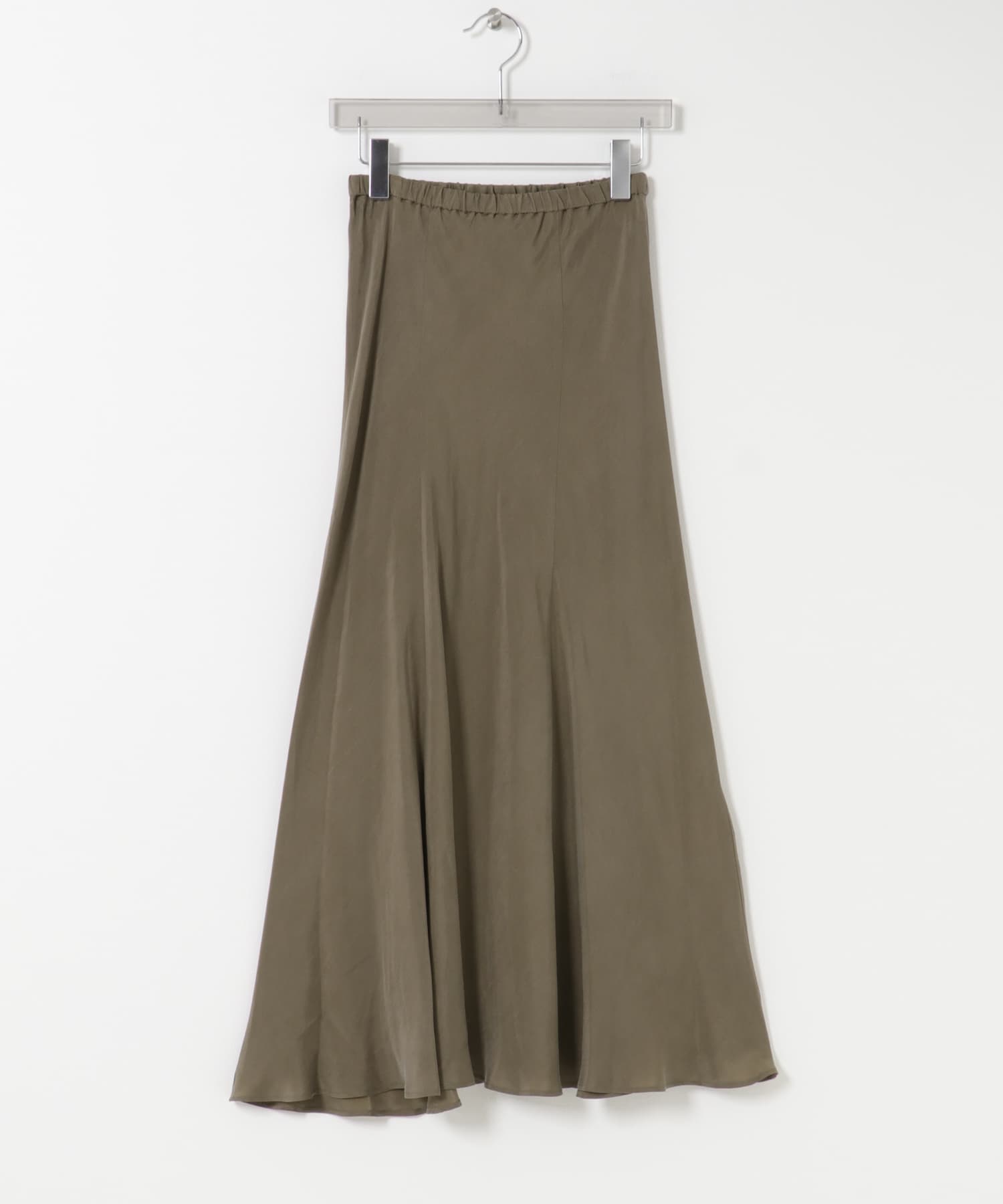 キュプラバイアススカート KHK BROWN Free