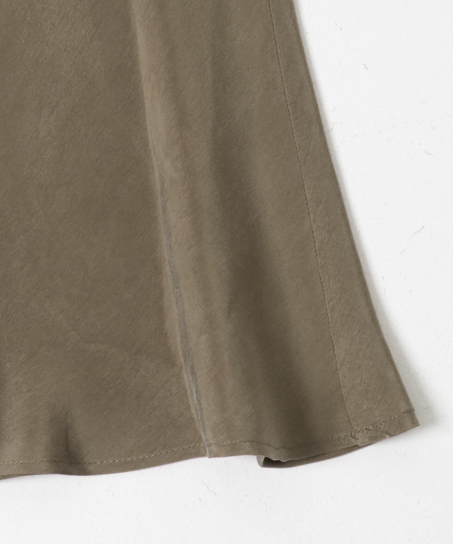 キュプラバイアススカート KHK BROWN Free